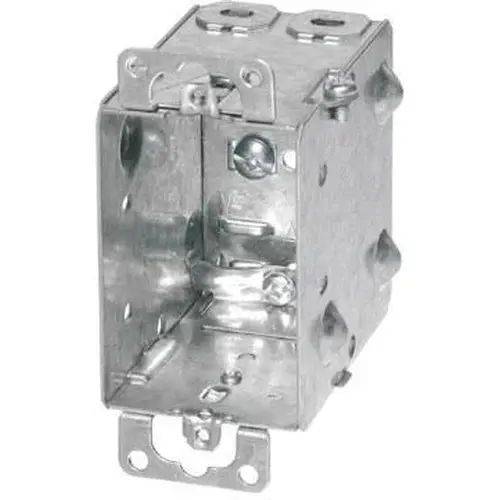 1004-L Height 3 Inch; Width 2 Inch; Depth 3 Inch; Capacity 15 Cu Inch; 1 Gang; Flush Mounting 1