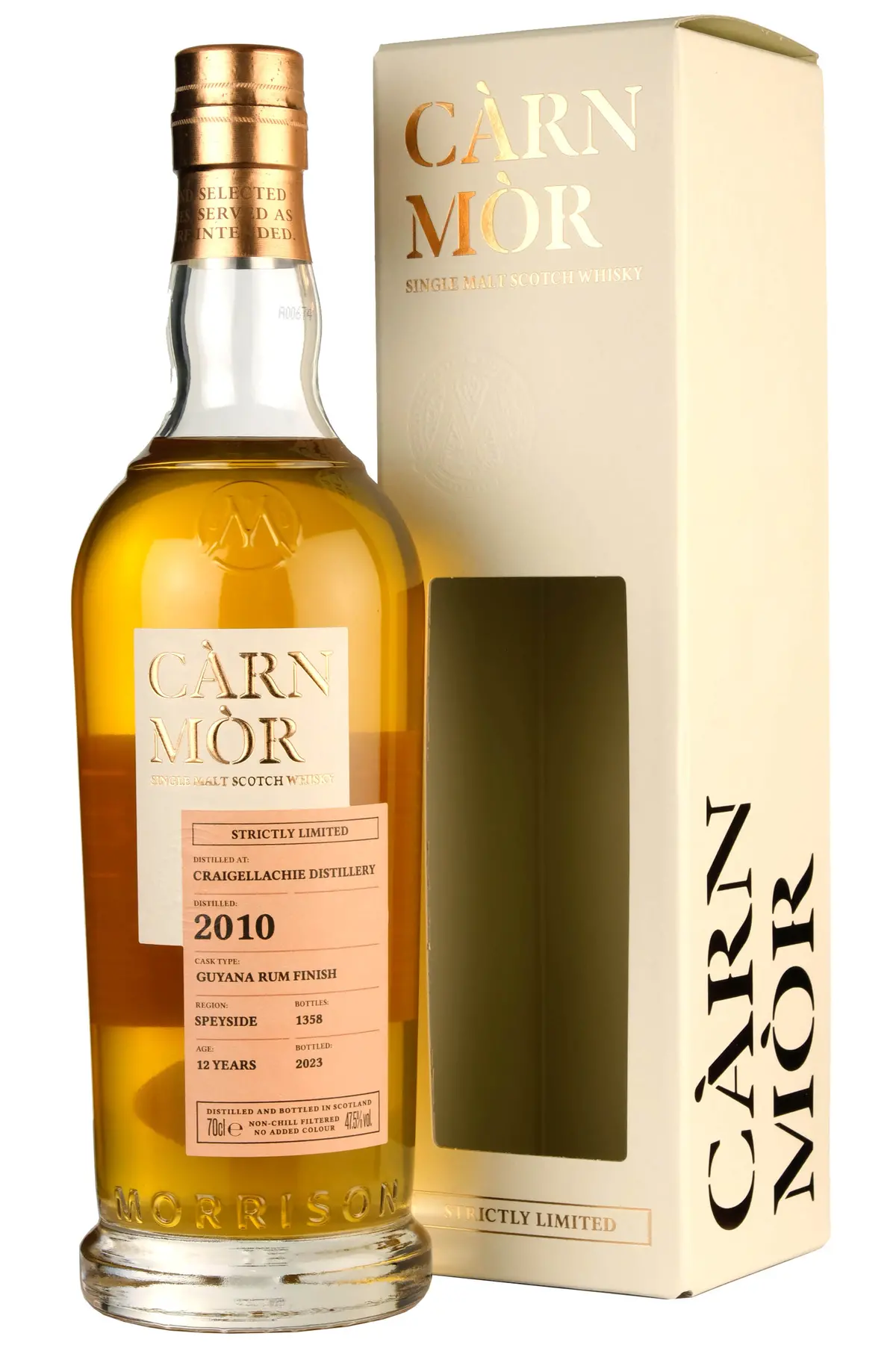 Craigellachie 2010-2023 | 12 Year Old | Carn Mor Strictly Limited 1