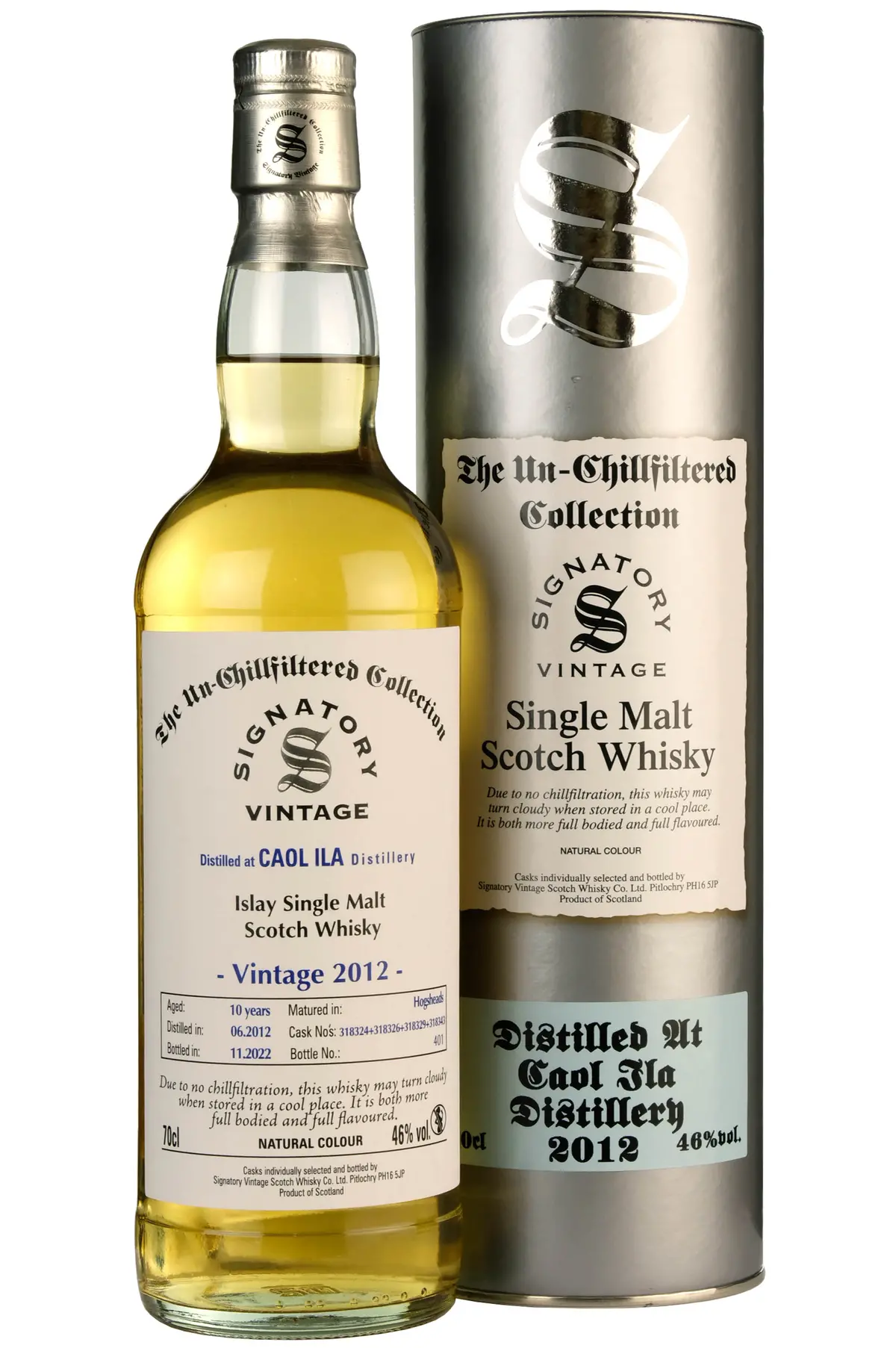 Caol Ila 2012-2022 | 10 Year Old Signatory Vintage Small Batch 1