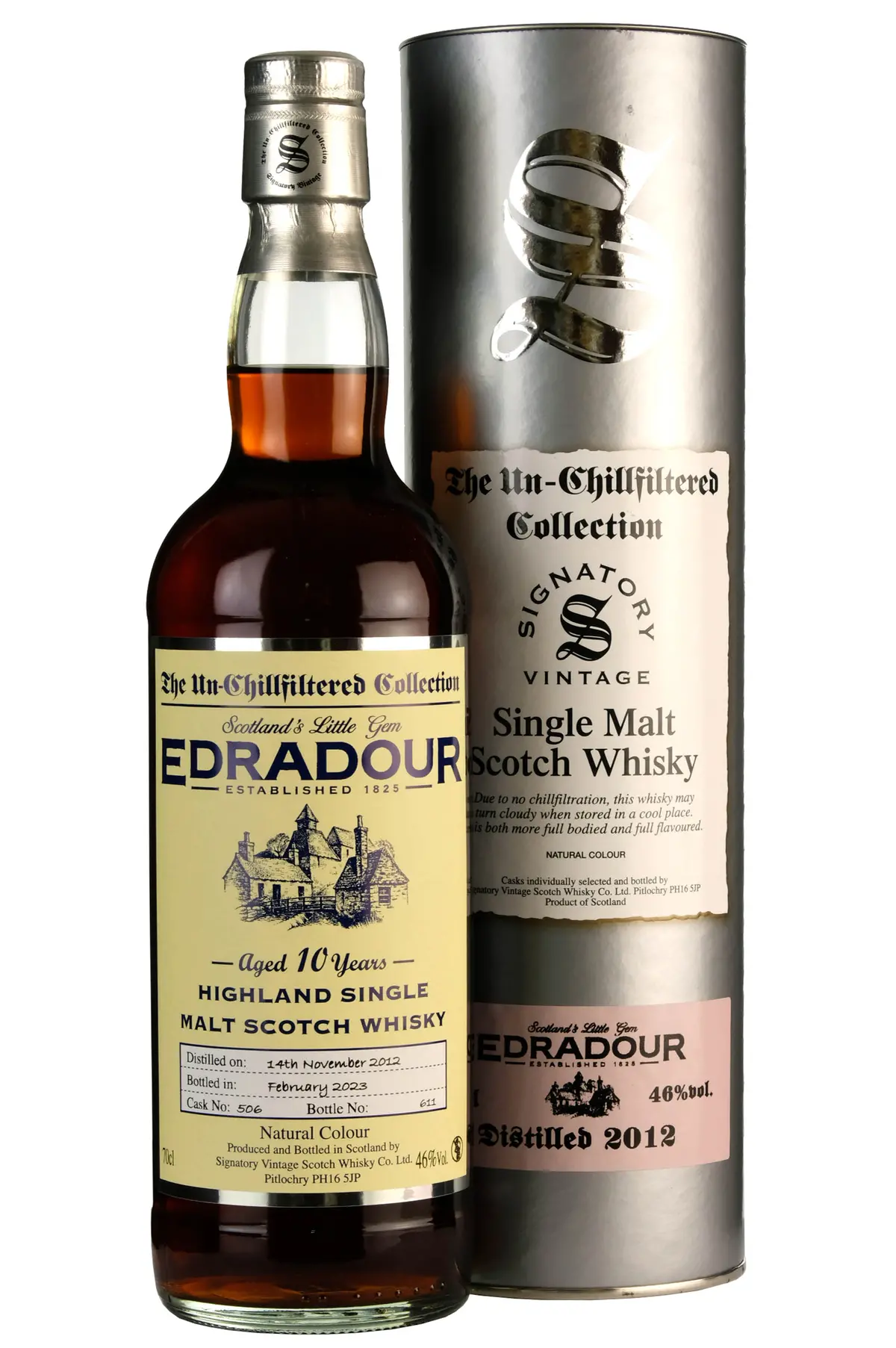 Edradour 2012-2023 | 10 Year Old Signatory Vintage Cask 506 1
