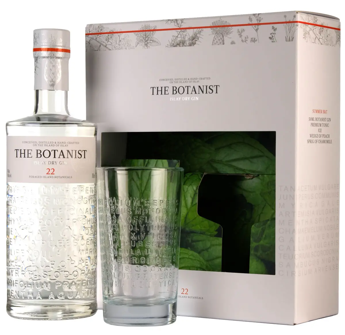The Botanist Islay Dry Gin | Highball Glass Gift Set 1