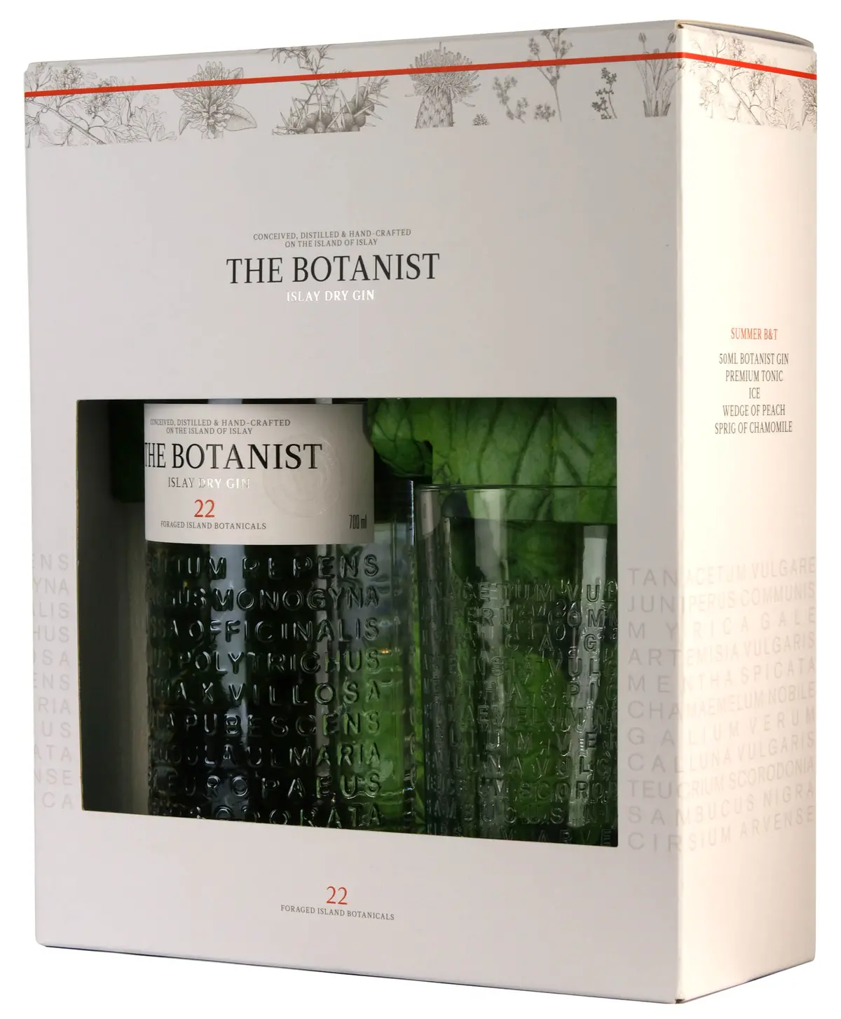 The Botanist Islay Dry Gin | Highball Glass Gift Set 2
