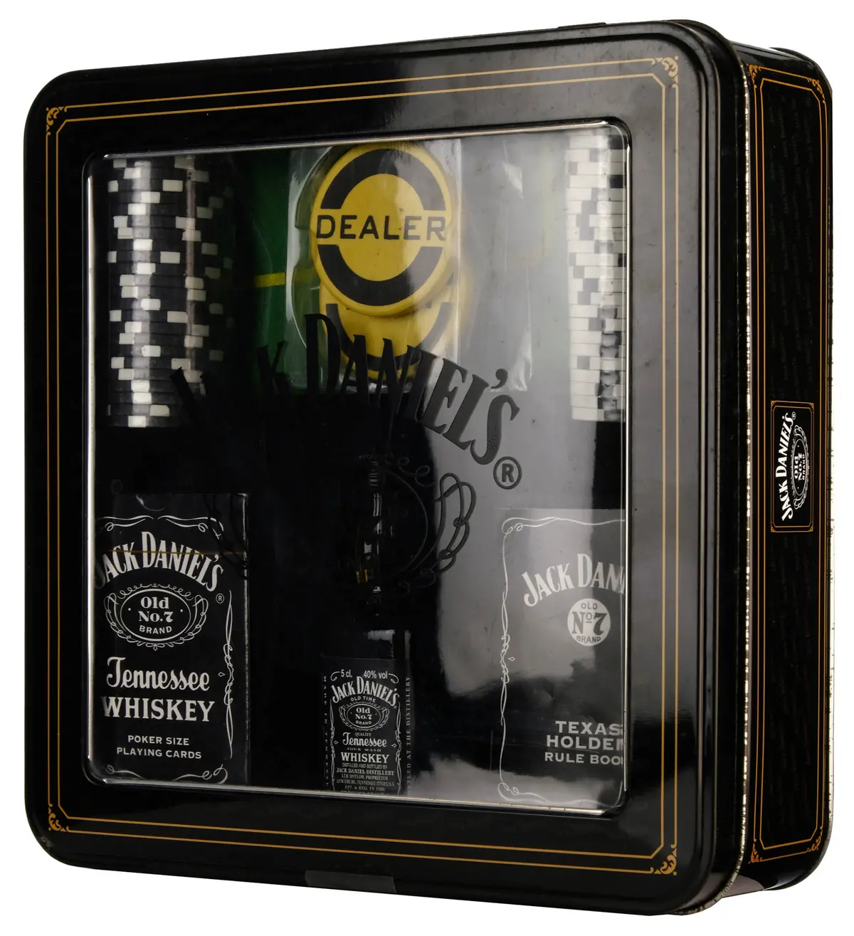 Jack Daniel's Old No. 7 Miniature | Poker Presentation Set 1