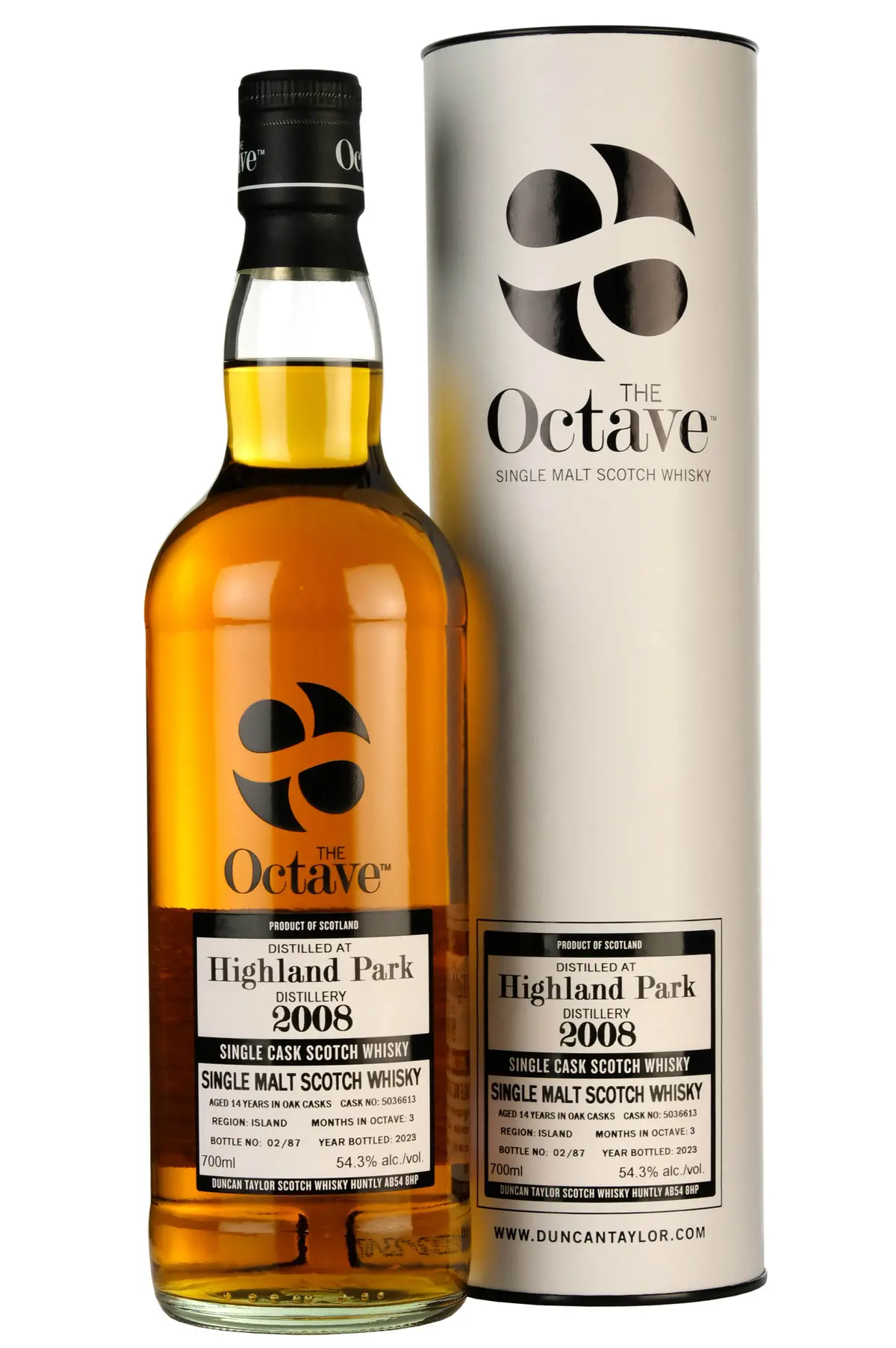 Highland Park 2008-2023 | 14 Year Old Duncan Taylor Octave Cask 5036613 1