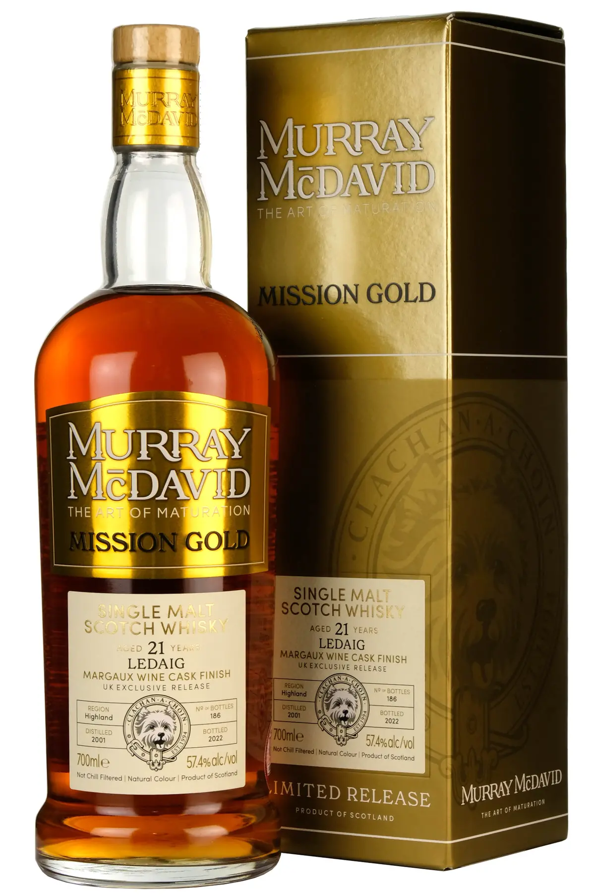 Ledaig 2001-2022 | 21 Year Old Murray Mcdavid Single Cask 1900077 1