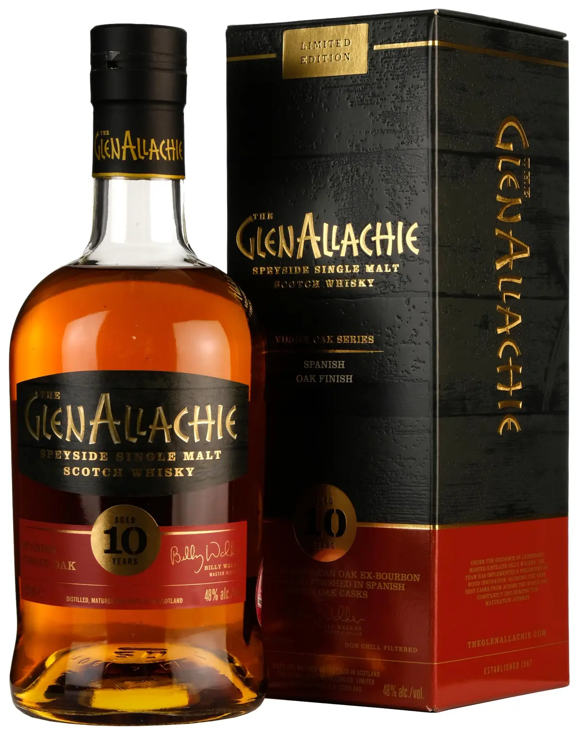 Glenallachie 10 Year Old Spanish Virgin Oak 1