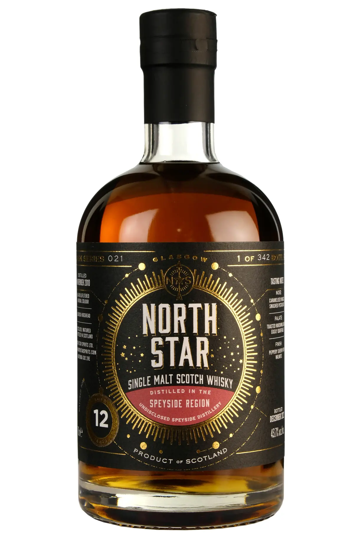 Secret Speyside 2010-2022 | 12 Year Old North Star Spirits 1
