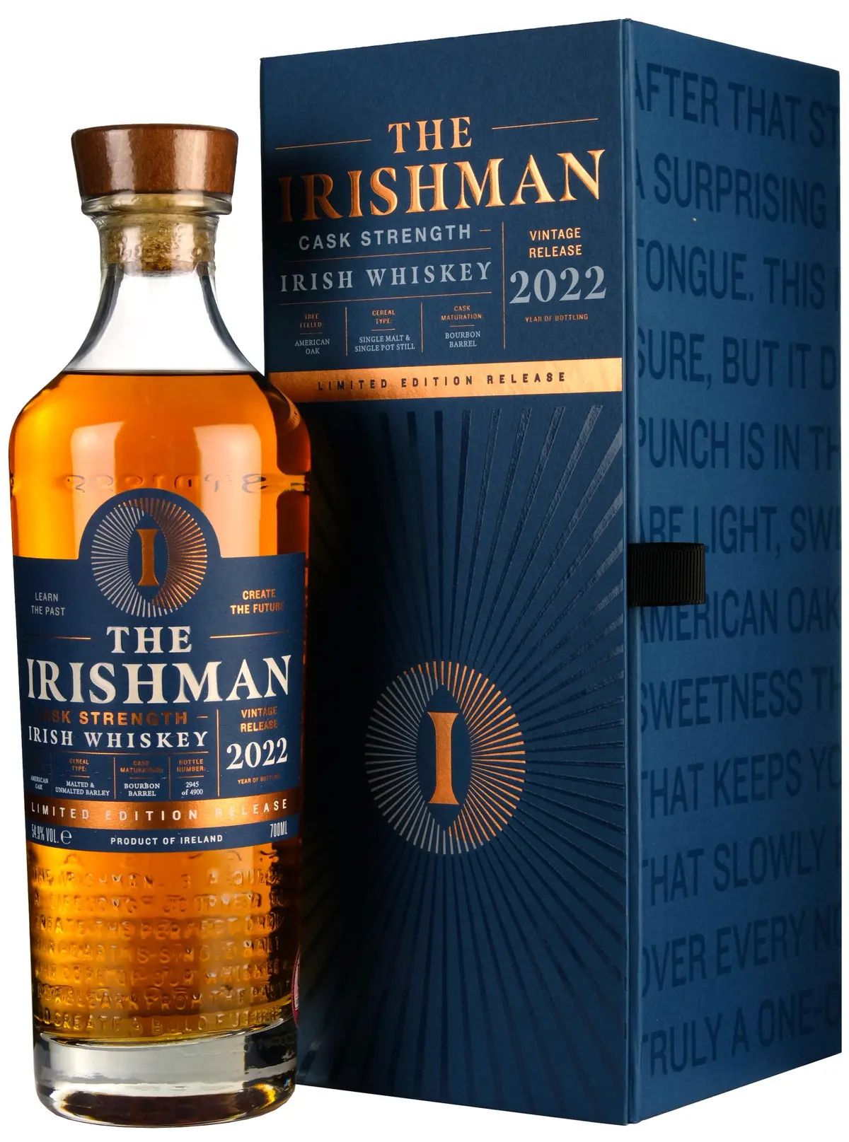 The Irishman Cask Strength Irish Whiskey 2022 Release 1