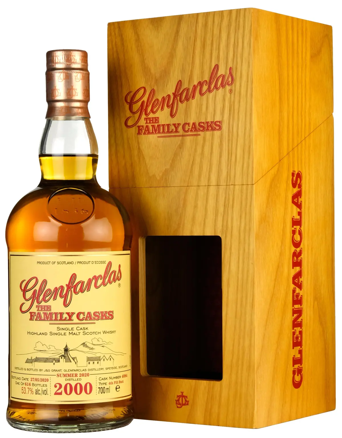 Glenfarclas 2000-2020 | 19 Year Old The Family Cask 4084 1