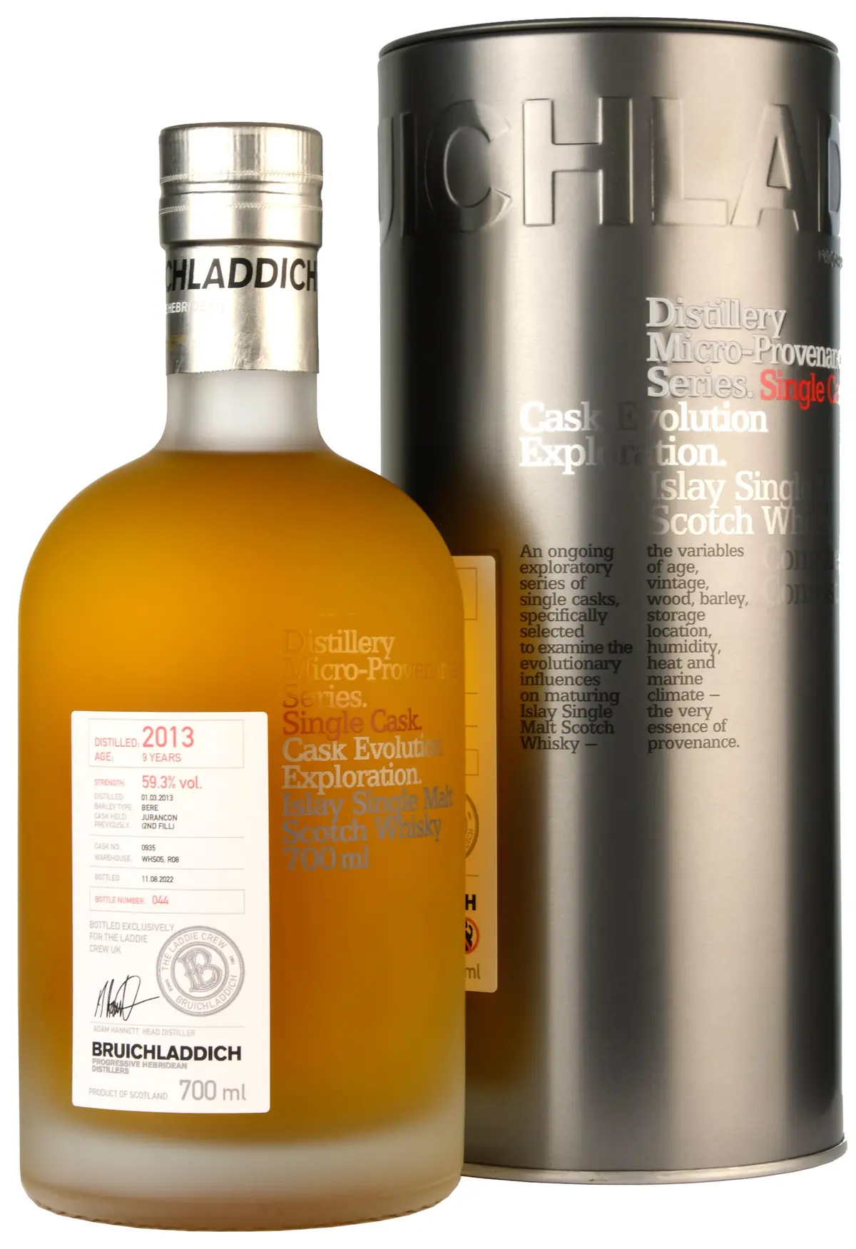 Bruichladdich 2013-2022 | 9 Year Old Micro-Provenance Cask 0935 1