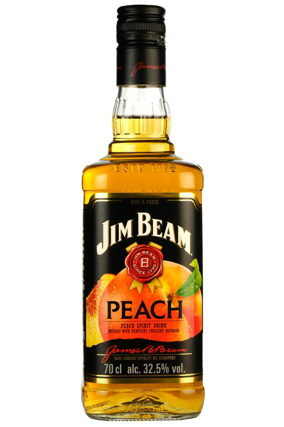 Jim Beam Peach Whiskey Liqueur 1