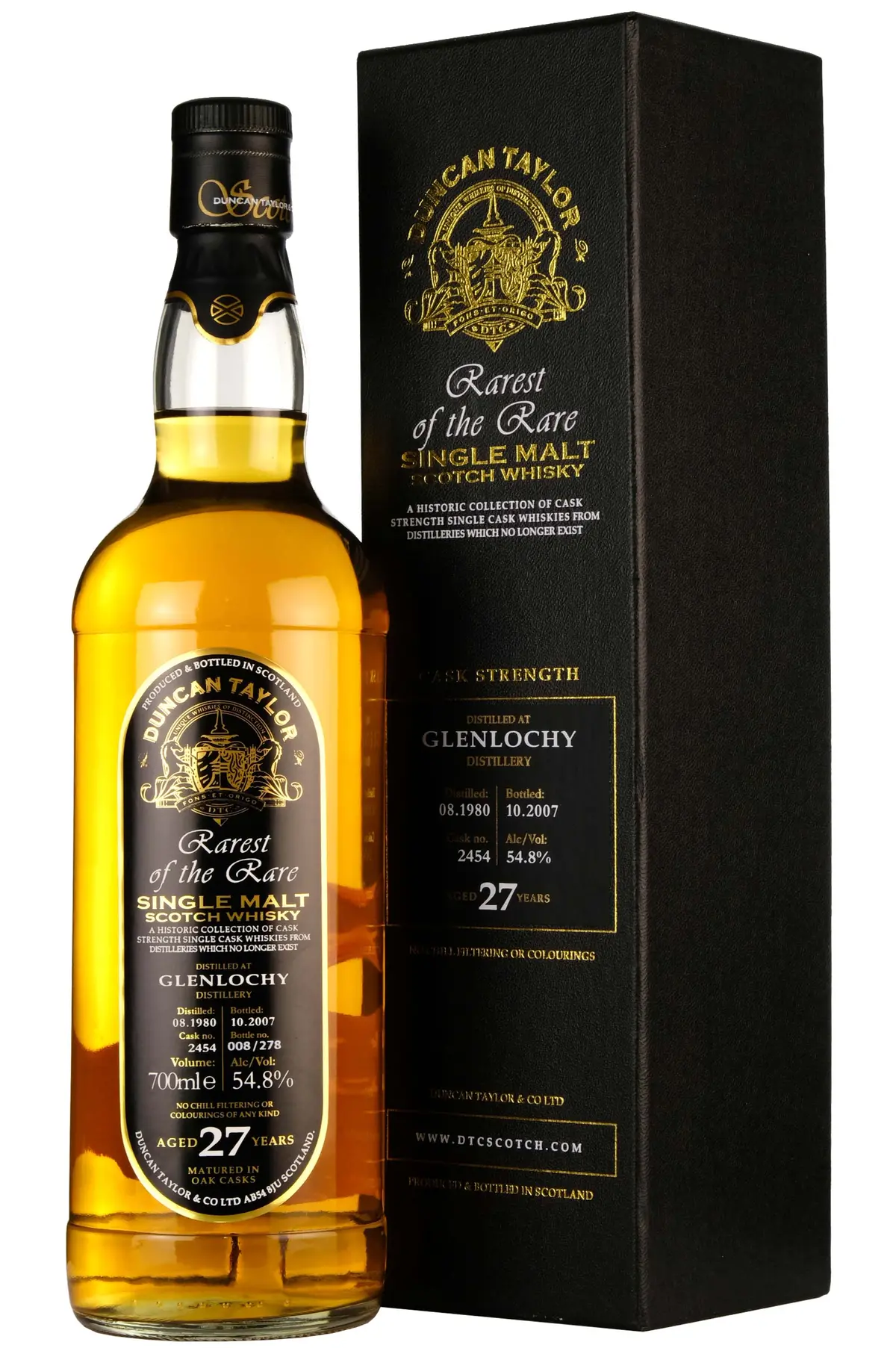Glenlochy 1980-2007 | 27 Year Old | Duncan Taylor Rarest Of The Rare | Single Cask 2454 1