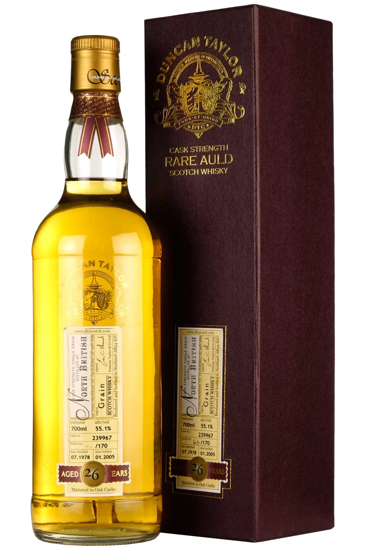 North British 1978-2005 | 26 Year Old | Duncan Taylor Rare Auld | Single Cask 239967 1
