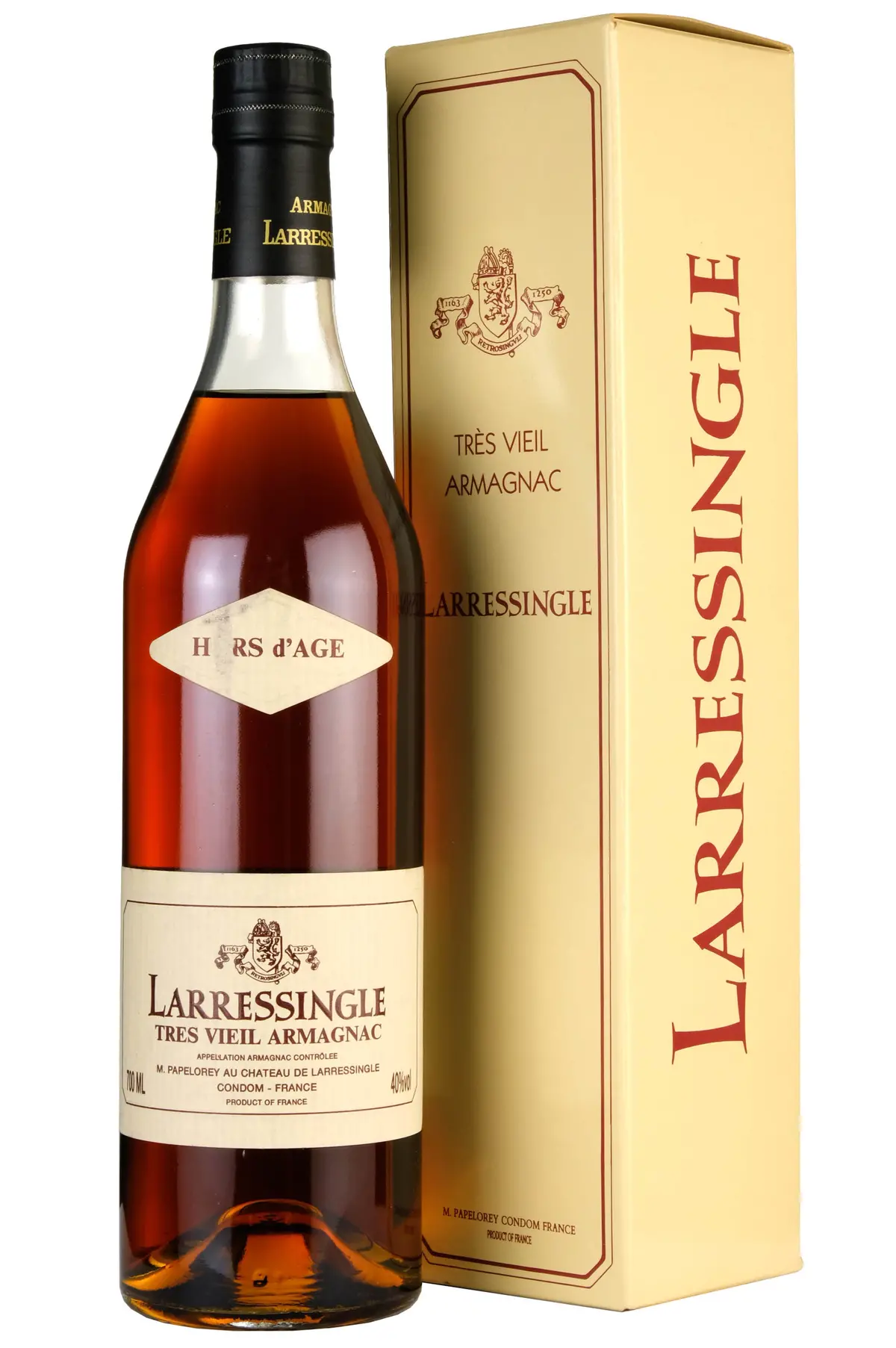 Chateau De Larressingle Hors D'age | Tres Vieil Armagnac 1