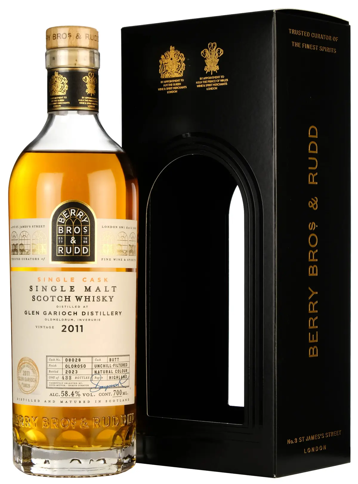 Glen Garioch 2011-2023 | 12 Year Old Berry Bros & Rudd Single Cask 08028 1