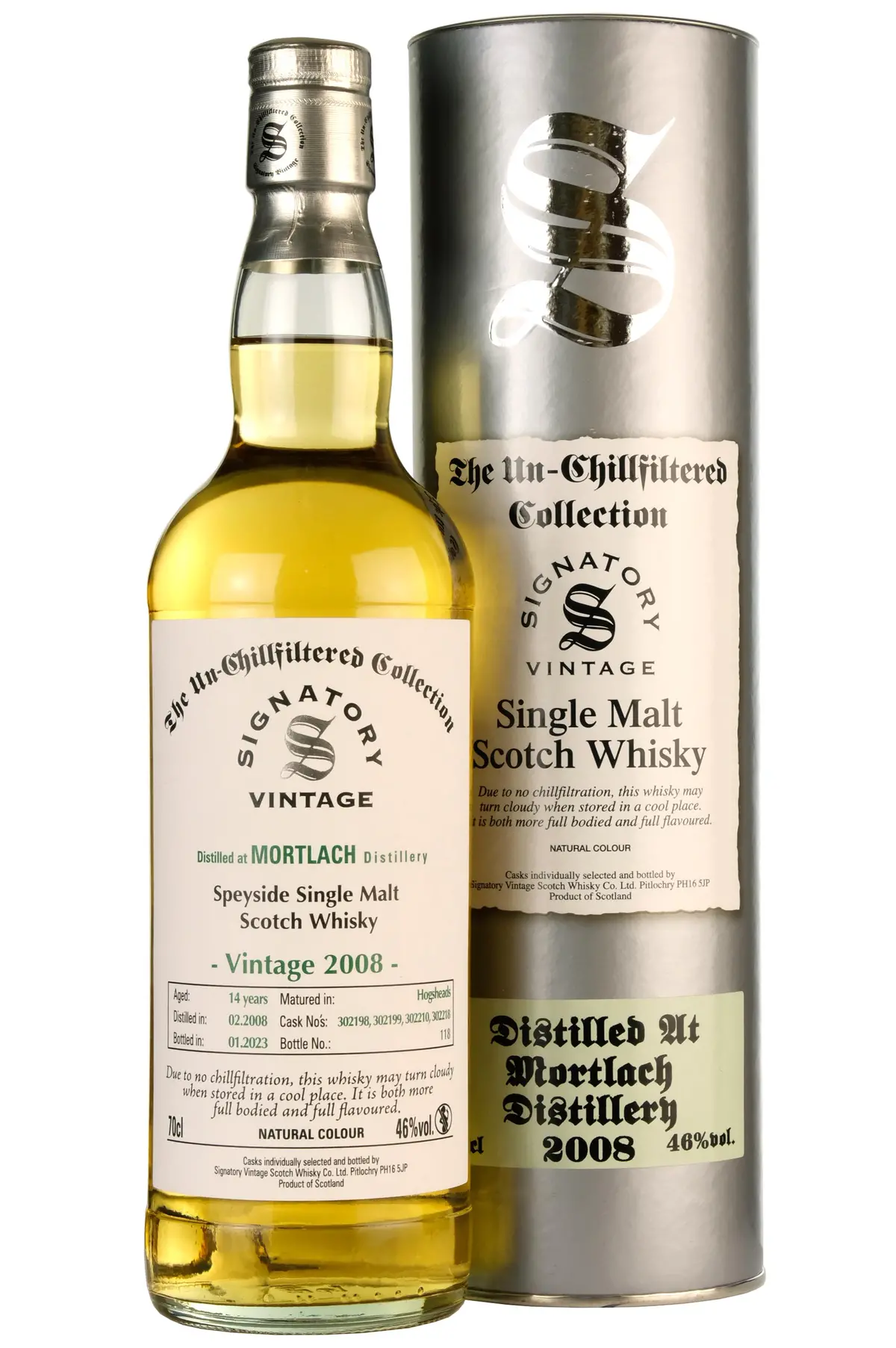 Mortlach 2008-2023 | 14 Year Old Signatory Vintage Small Batch 1