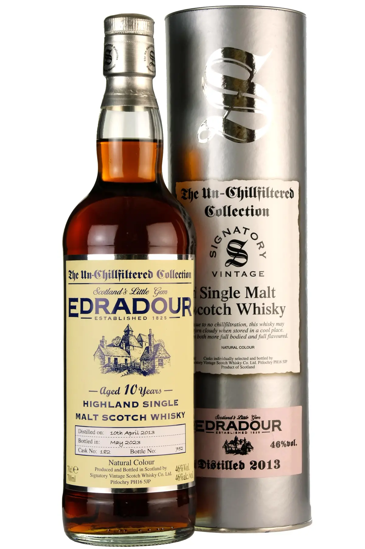 Edradour 2013-2023 | 10 Year Old Signatory Vintage Cask 182 1