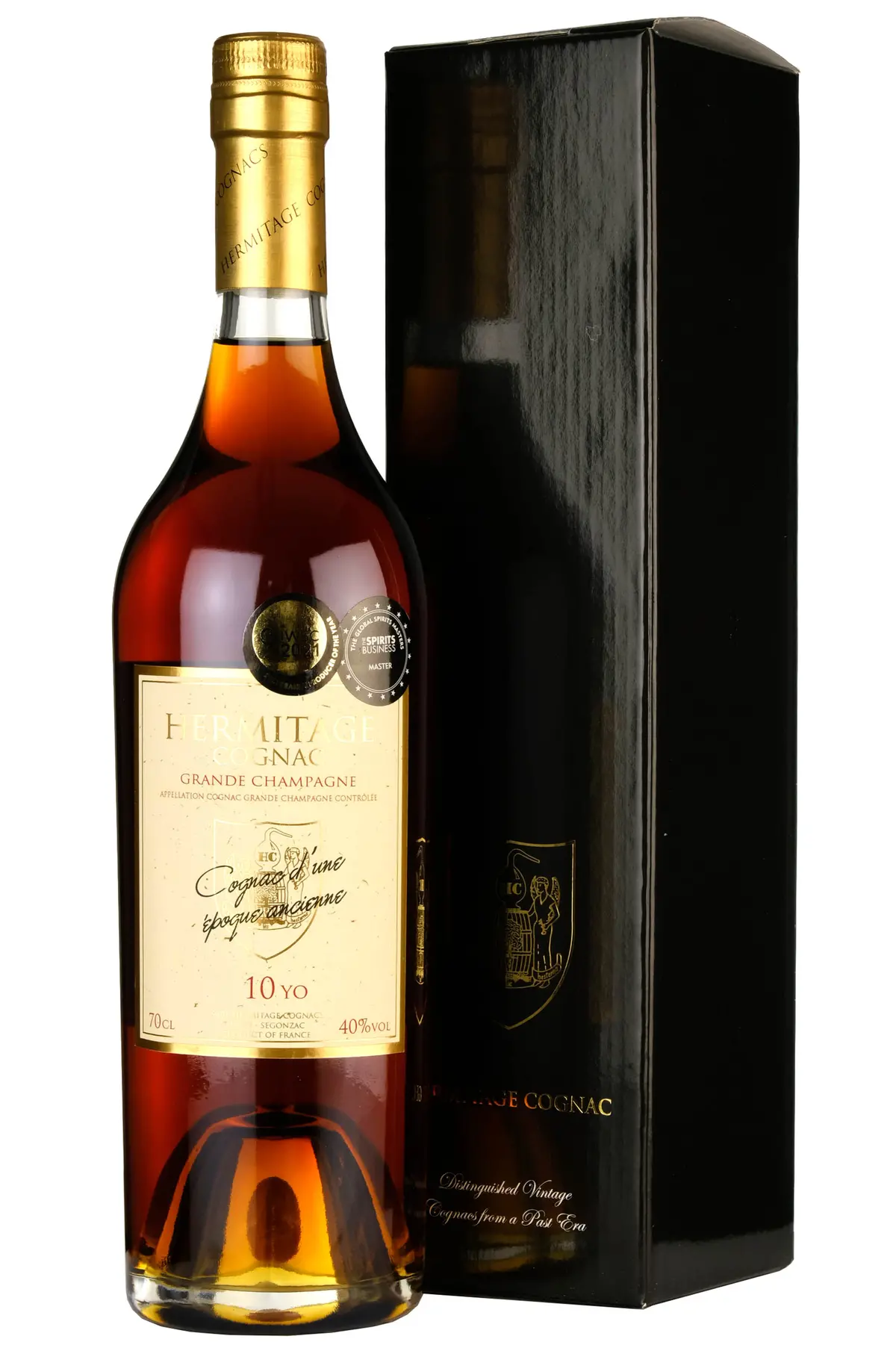 Hermitage 10 Year Old Grande Champagne Cognac 1