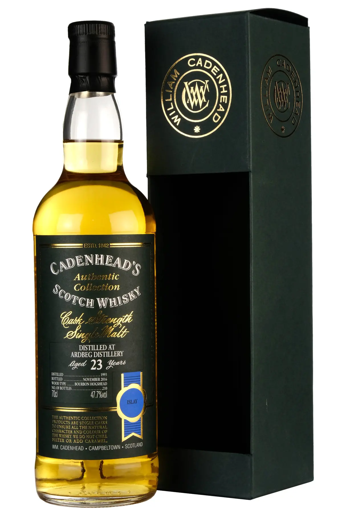 Ardbeg 1993-2016 | 23 Year Old Cadenhead's Authentic Collection Single Cask 1