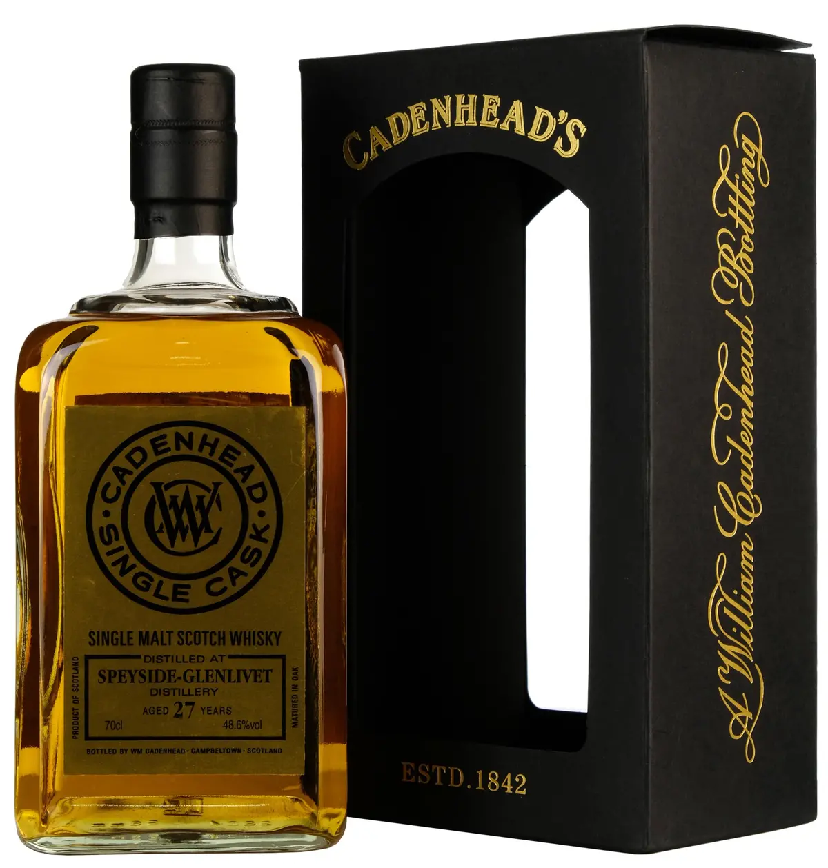 Speyside 1991-2019 | 27 Year Old Cadenhead's Gold Label Single Cask 1