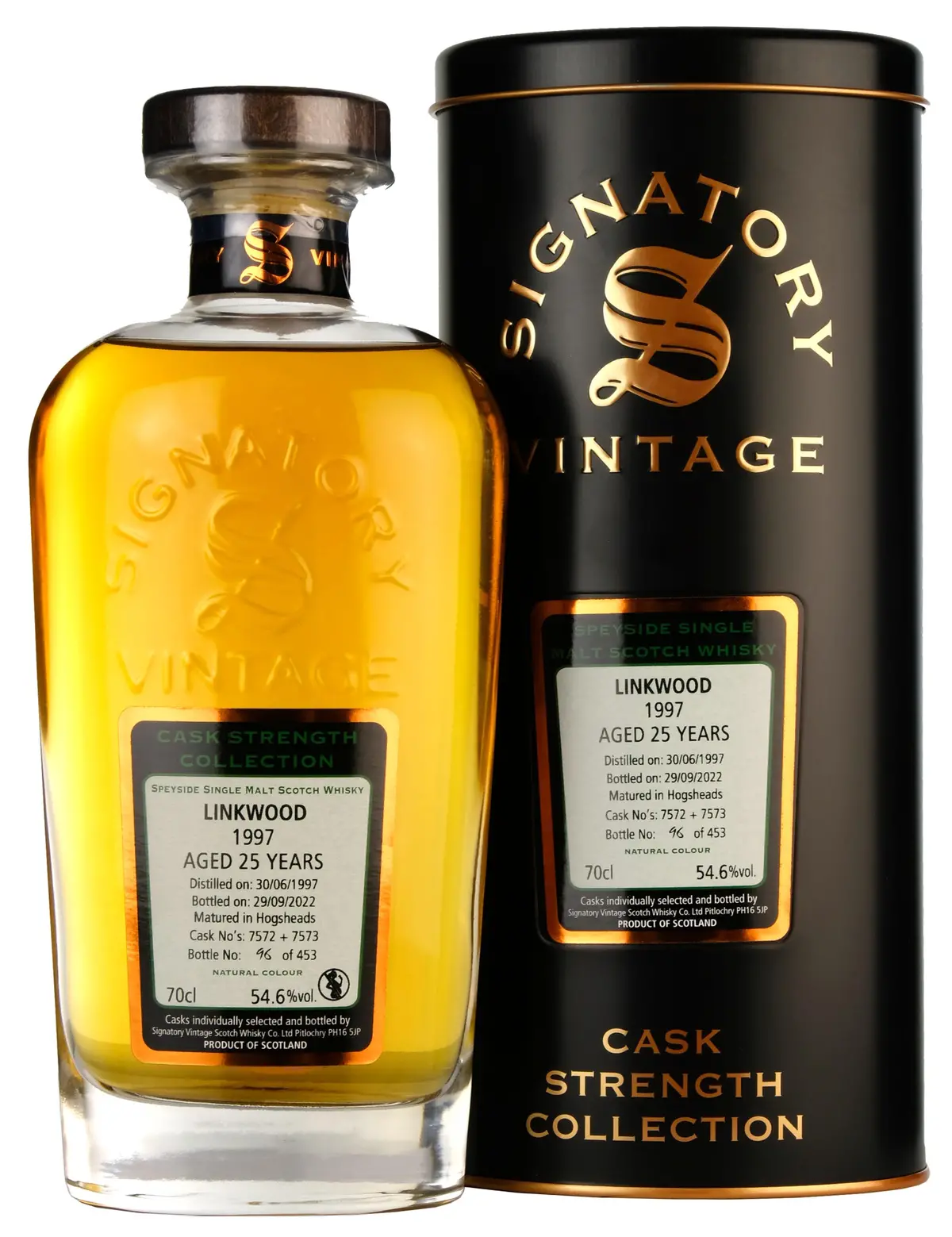 Linkwood 1997-2022 | 25 Year Old Signatory Vintage Casks 7572 + 7573 1