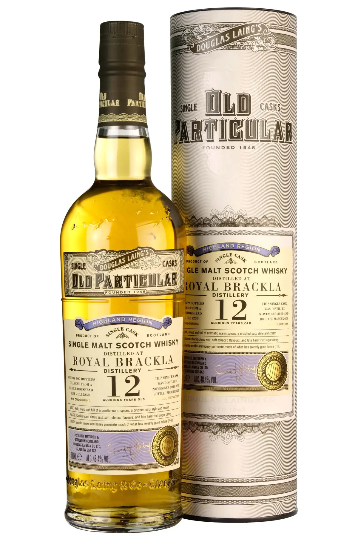Royal Brackla 2010-2023 | 12 Year Old | Old Particular | Single Cask Dl17230 1