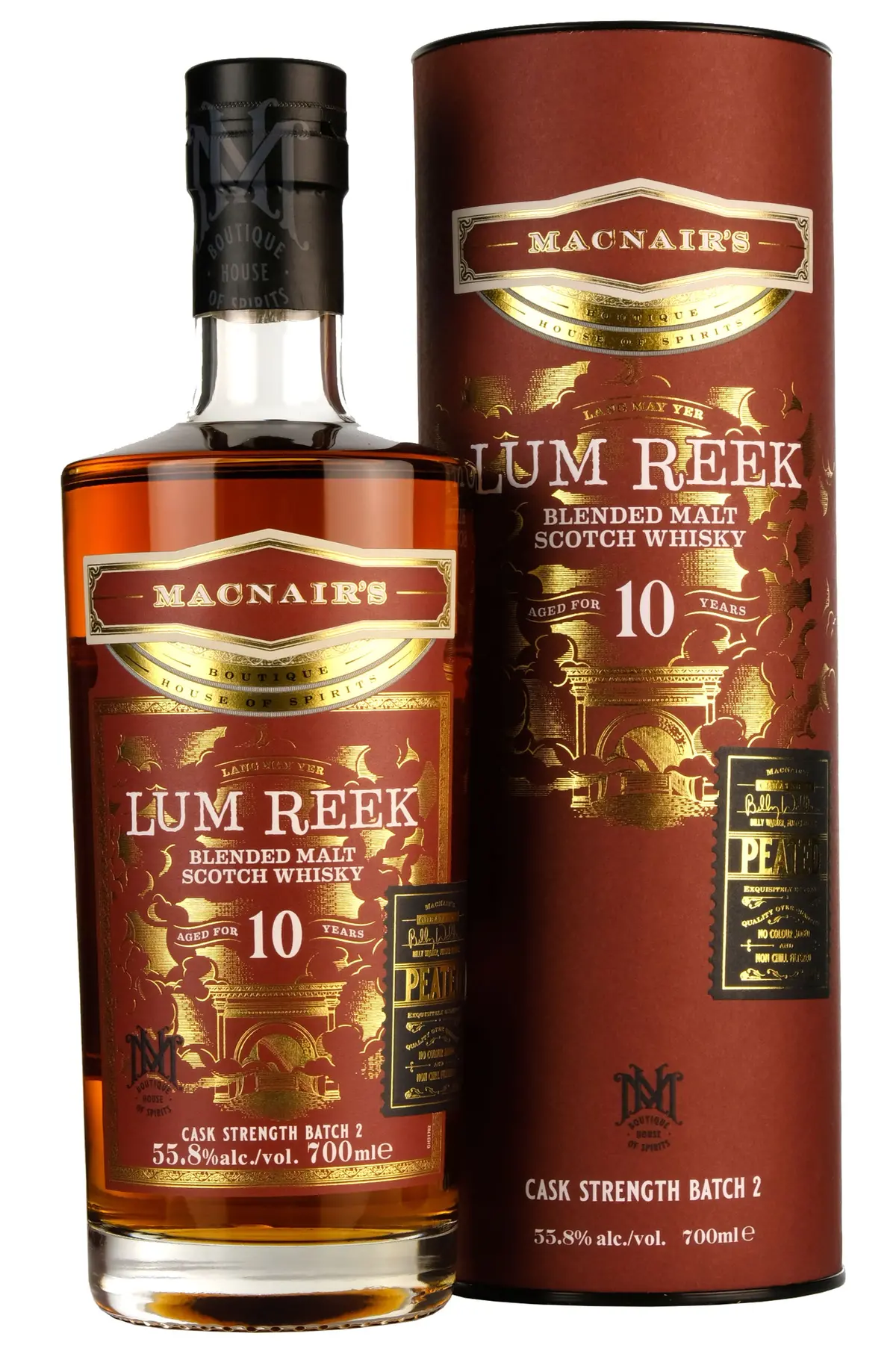 Macnair's Lum Reek 10 Year Old | Cask Strength Batch 2 1