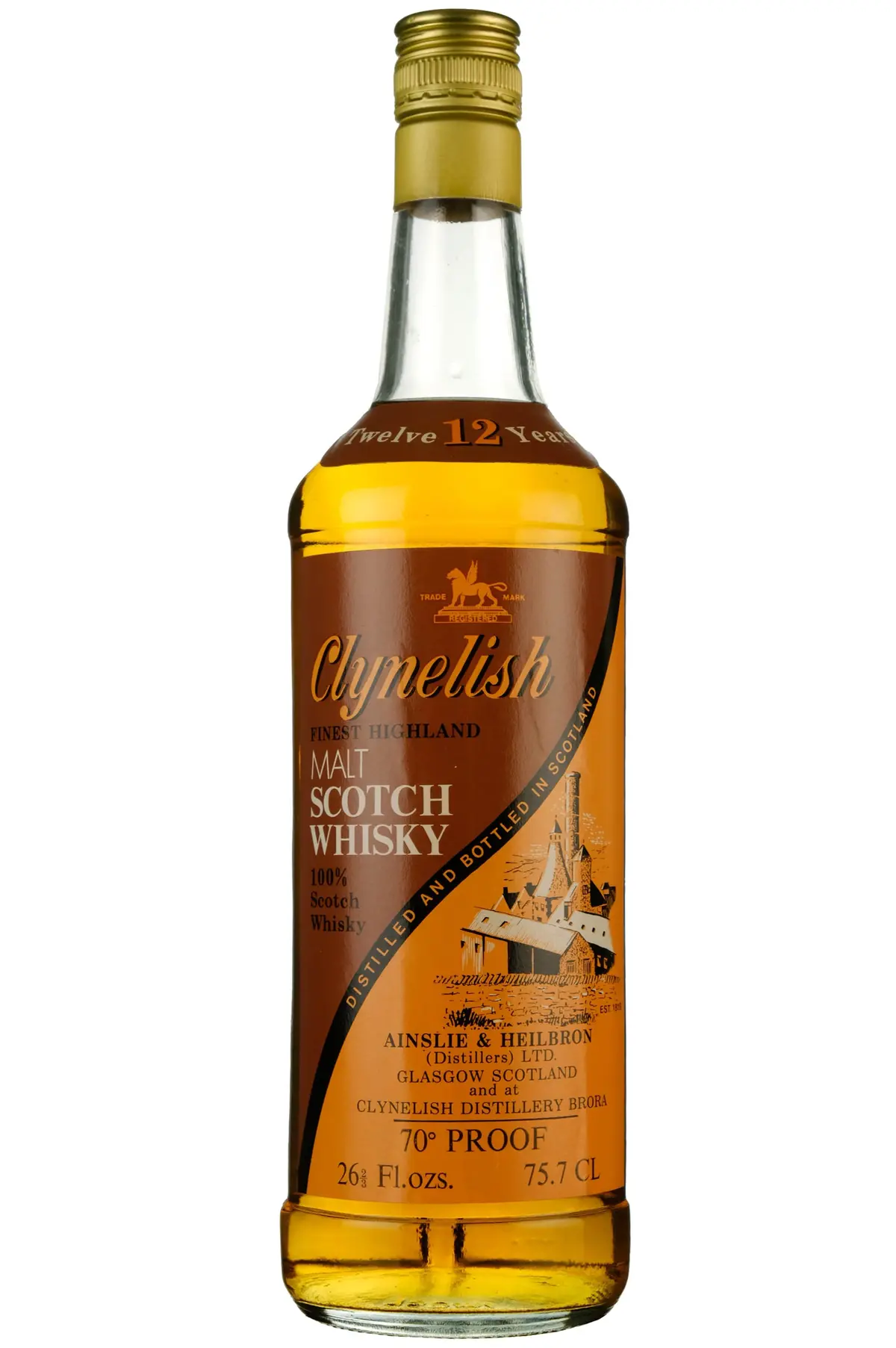 Clynelish 12 Year Old Ainslie & Heilbron Late 1970S 1