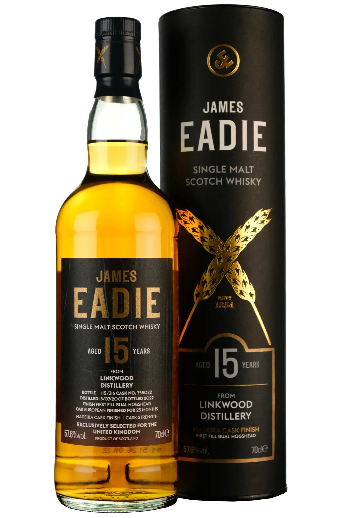 Linkwood 2007-2022 | 15 Year Old James Eadie Single Cask 358022 1