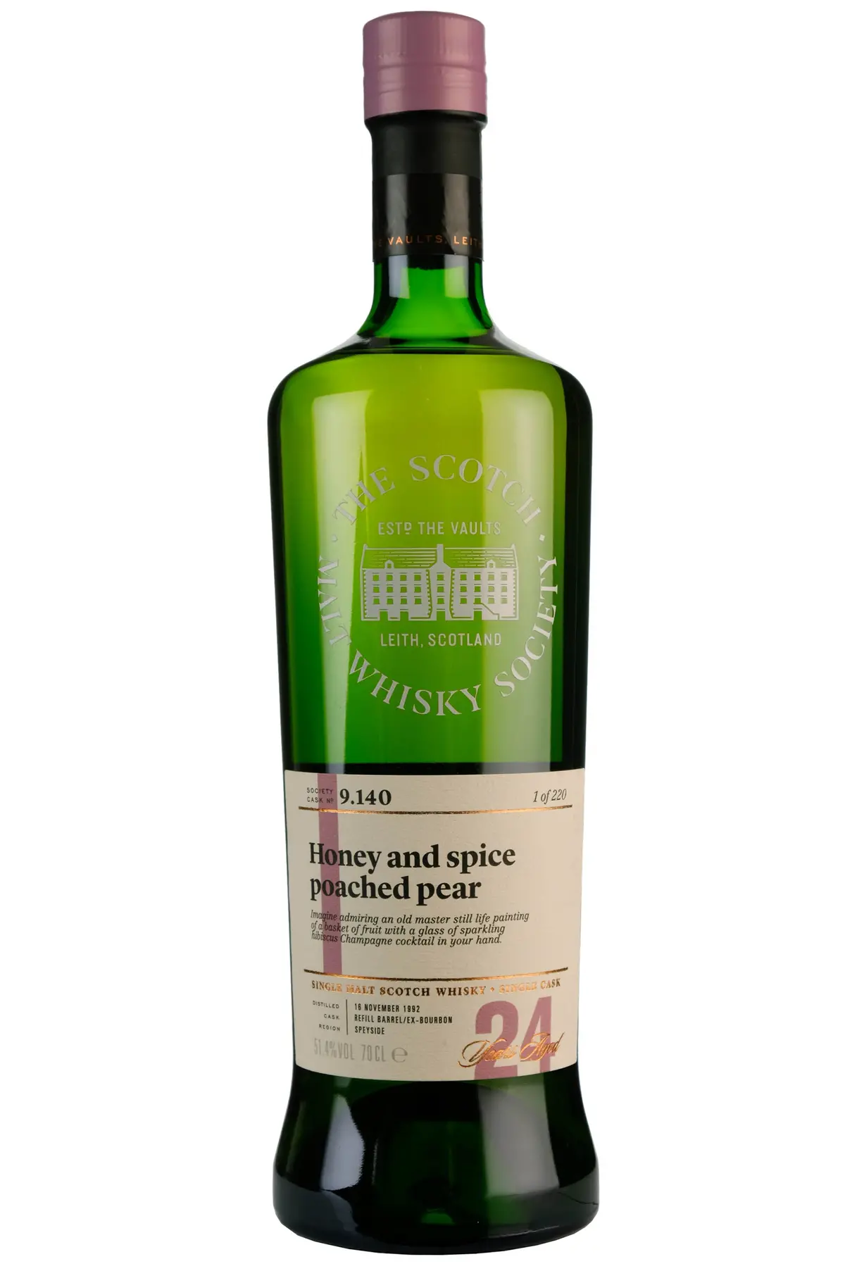 Glen Grant 1992-2017 | 24 Year Old | Smws 9.140 | Honey And Spice Poached Pear 1