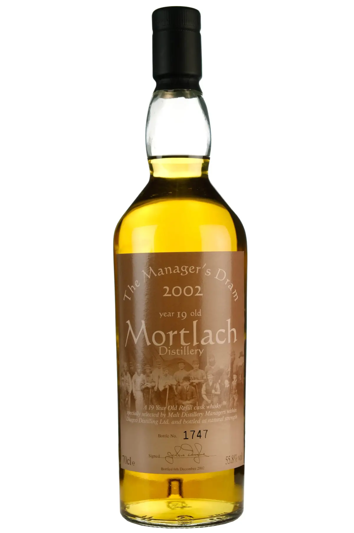 Mortlach 19 Year Old The Manager's Dram 2002 Release 1