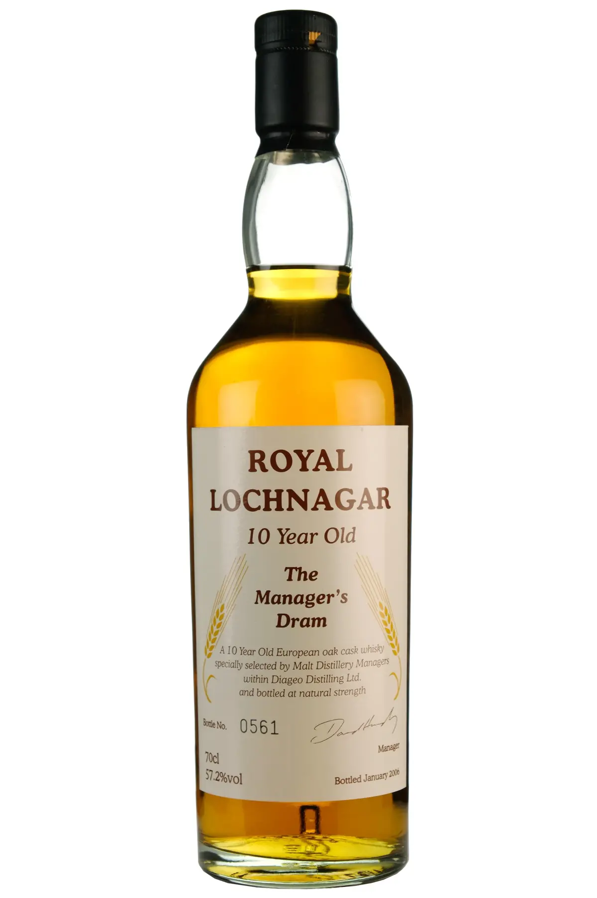 Royal Lochnagar 10 Year Old The Manager's Dram 2006 Release 1