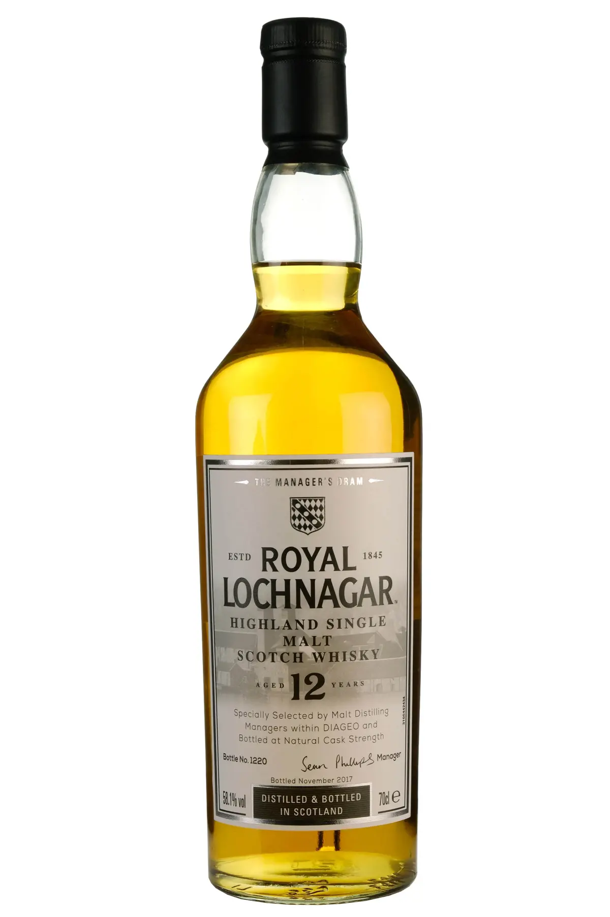 Royal Lochnagar 12 Year Old The Manager's Dram 2017 Release 1