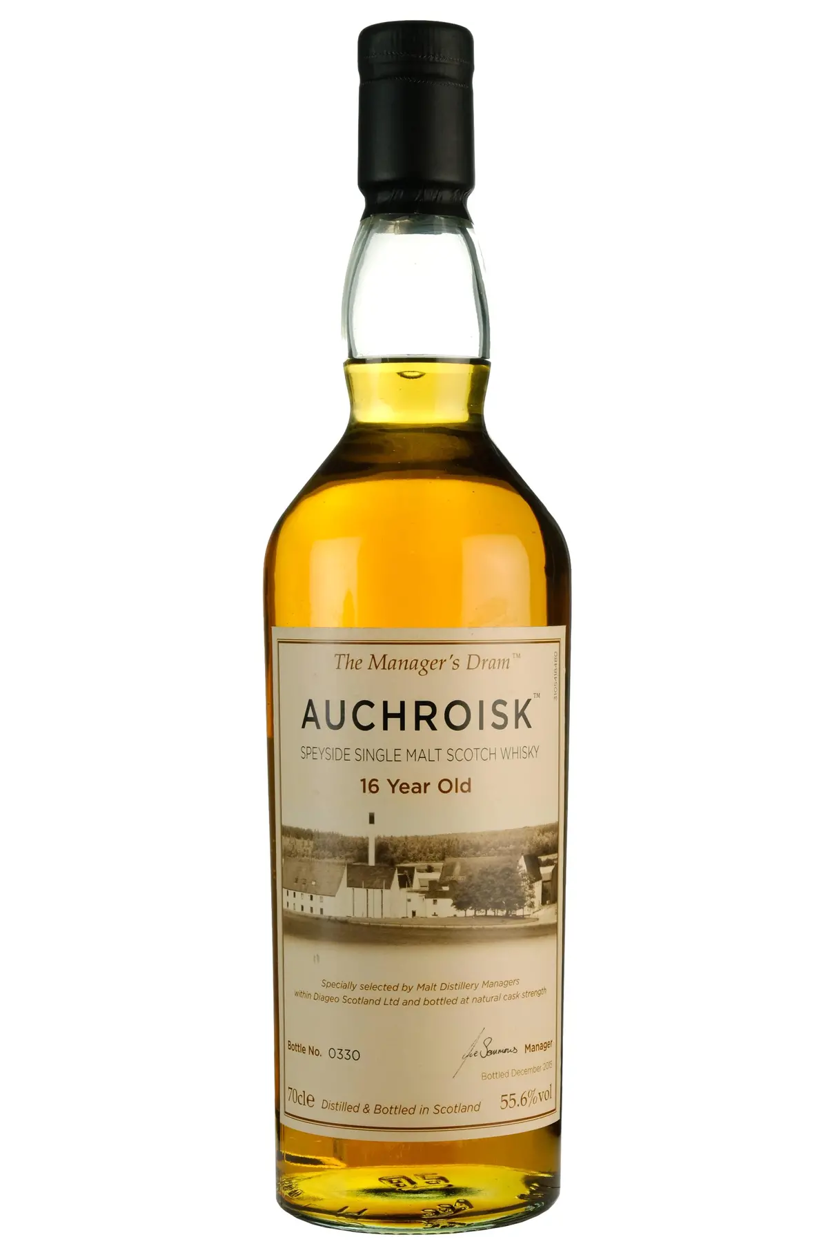 Auchroisk 16 Year Old The Manager's Dram 2015 Release 1