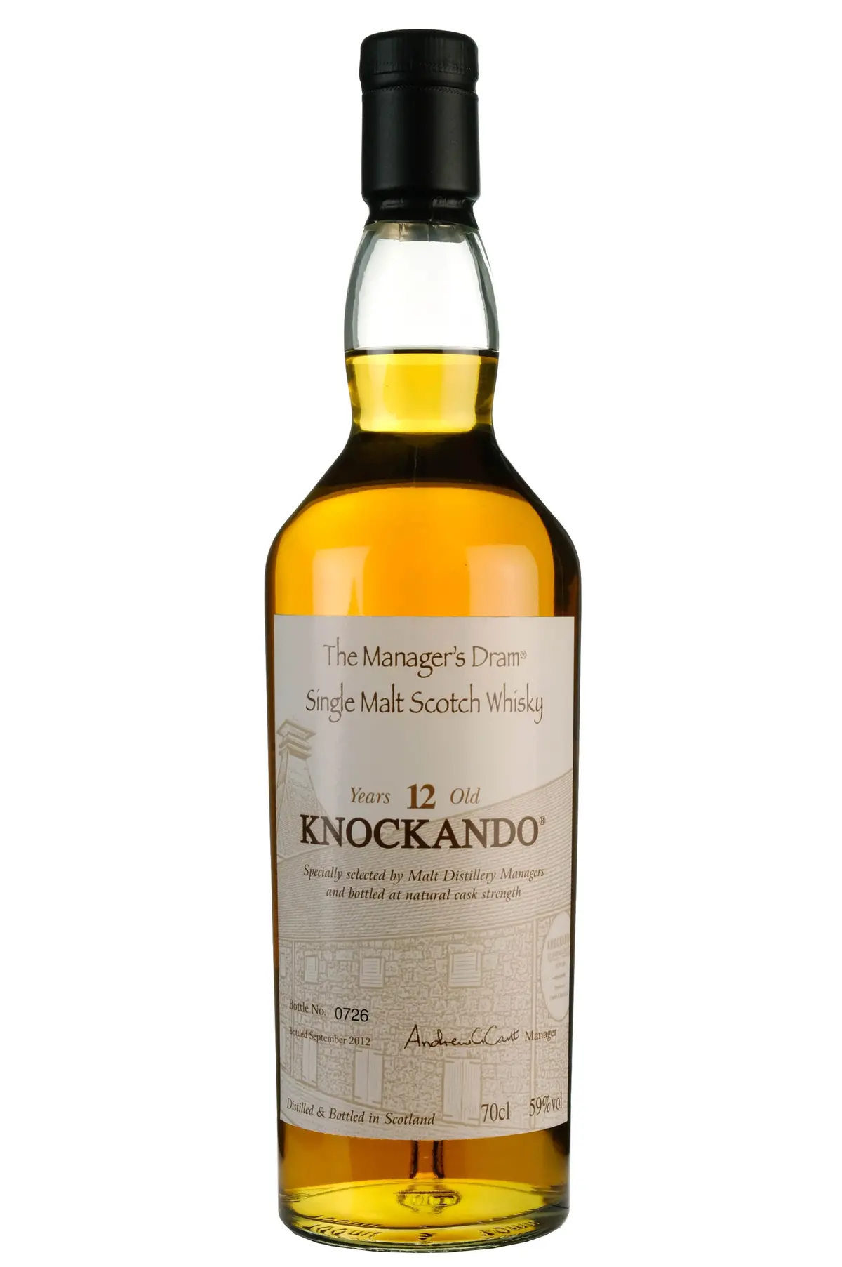 Knockando 12 Year Old The Manager's Dram 2012 Release 1