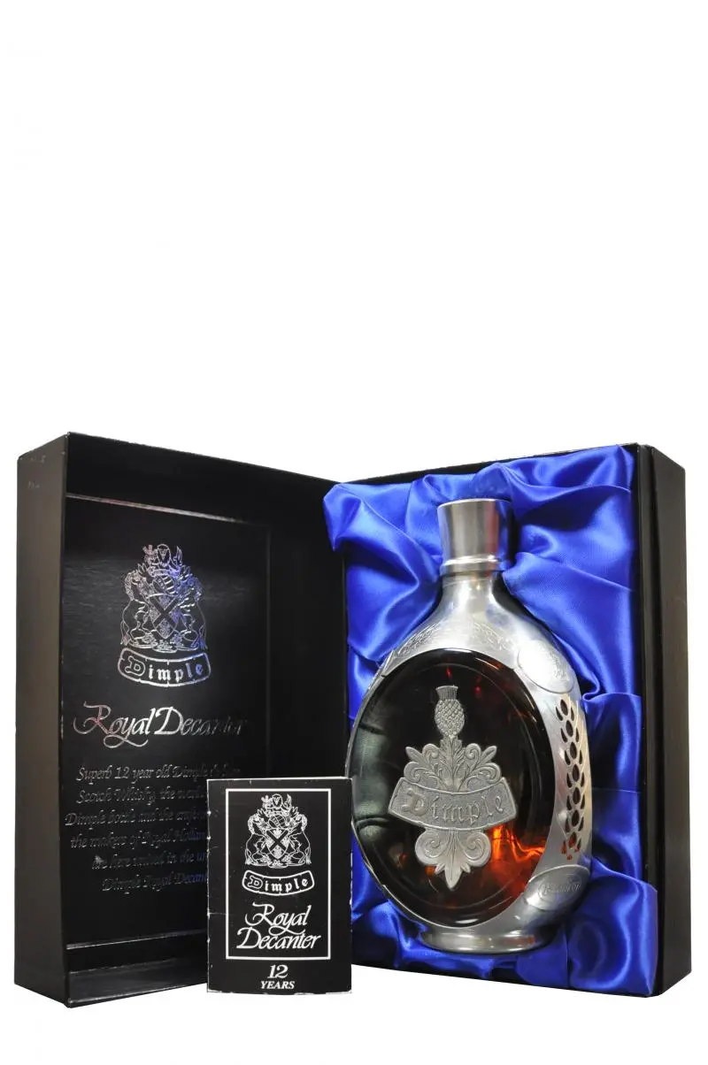 Dimple Royal Pewter Decanter 1