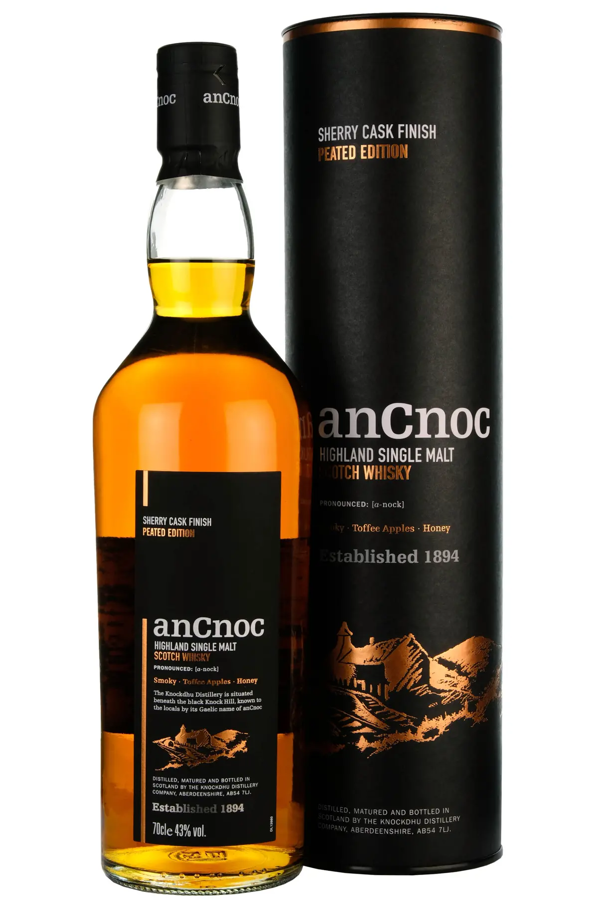 Ancnoc Sherry Cask Finish | Peated Edition 1
