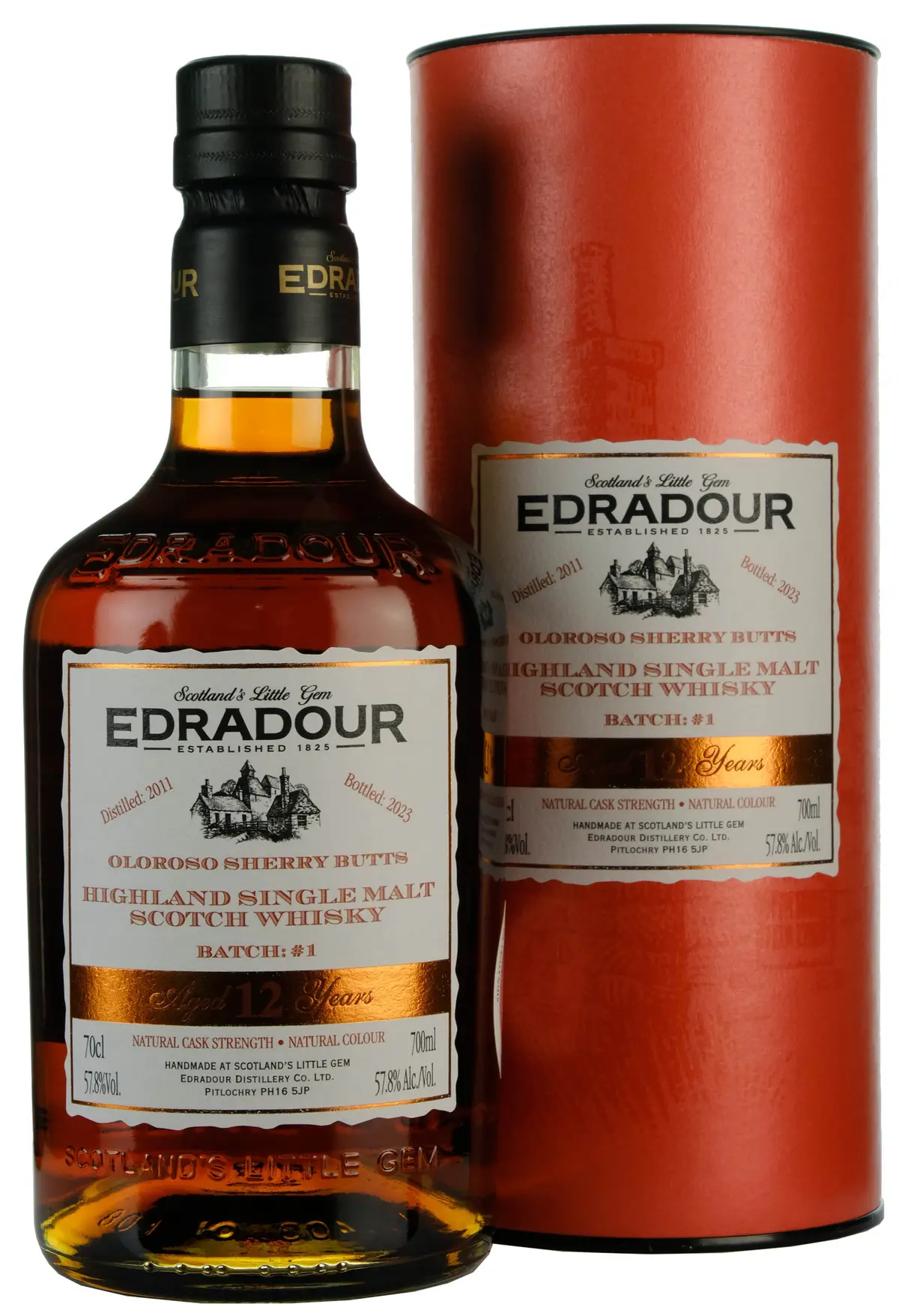 Edradour 2011-2023 | 12 Year Old Cask Strength Batch 001 1