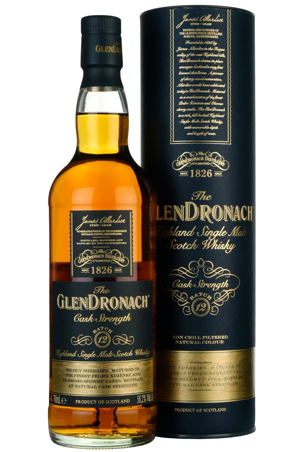 Glendronach Cask Strength Batch 12 Bottled 2023 1