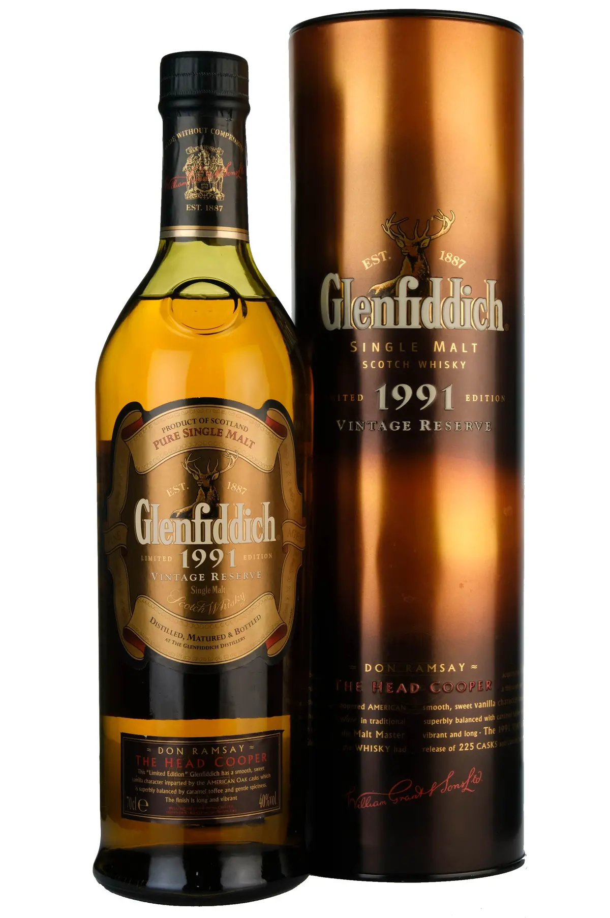 Glenfiddich 1991-2004 Vintage Reserve | Don Ramsay 30Th Anniversary 1