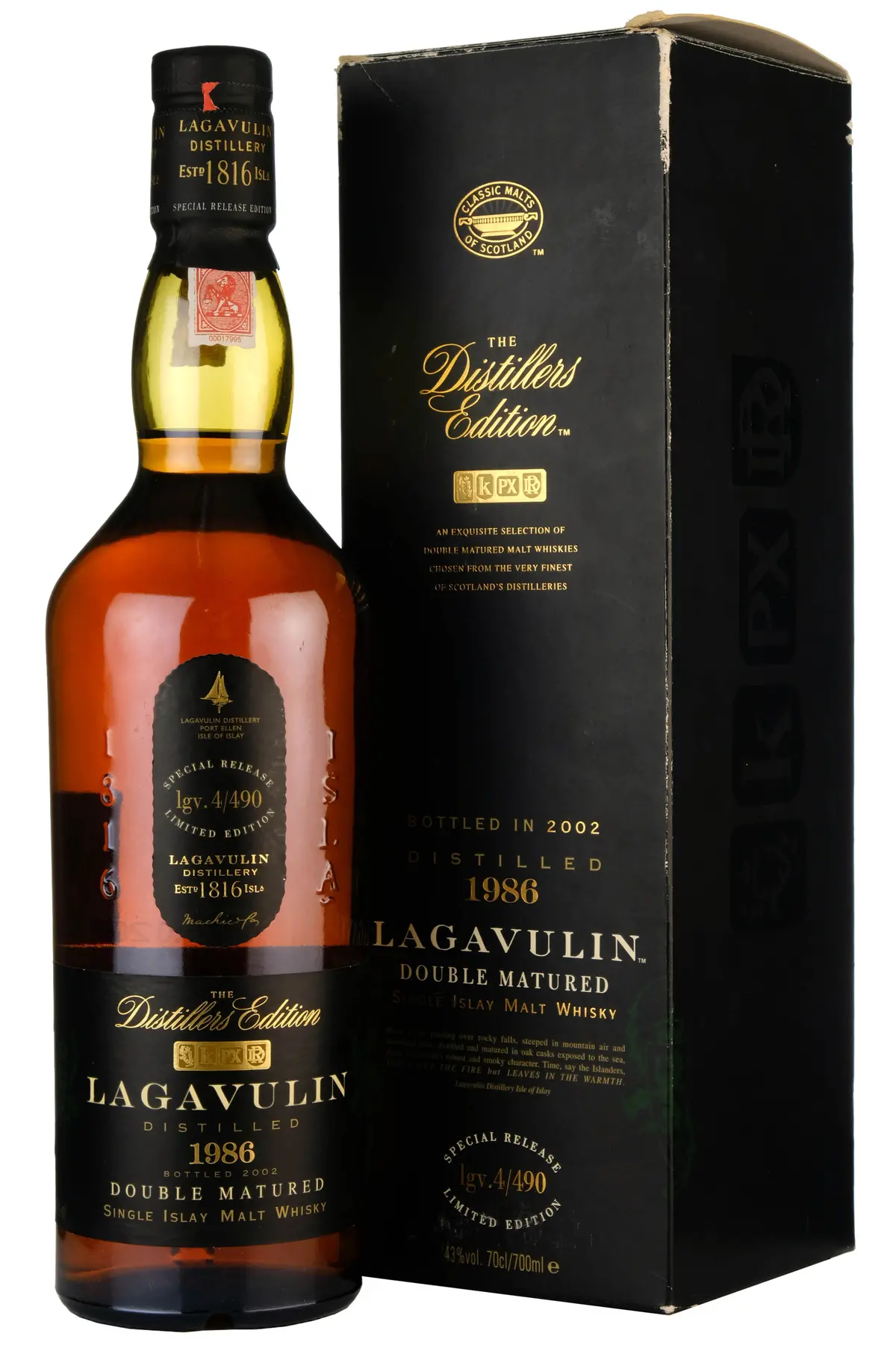 Lagavulin 1986 Distillers Edition 2002 1