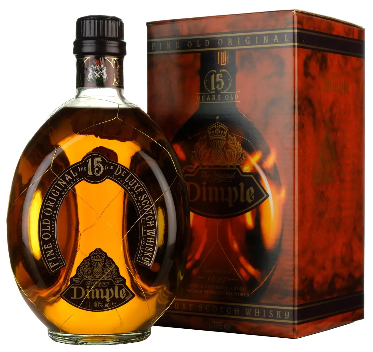 Dimple 15 Year Old Fine Old Original 2000S 1 Litre 1