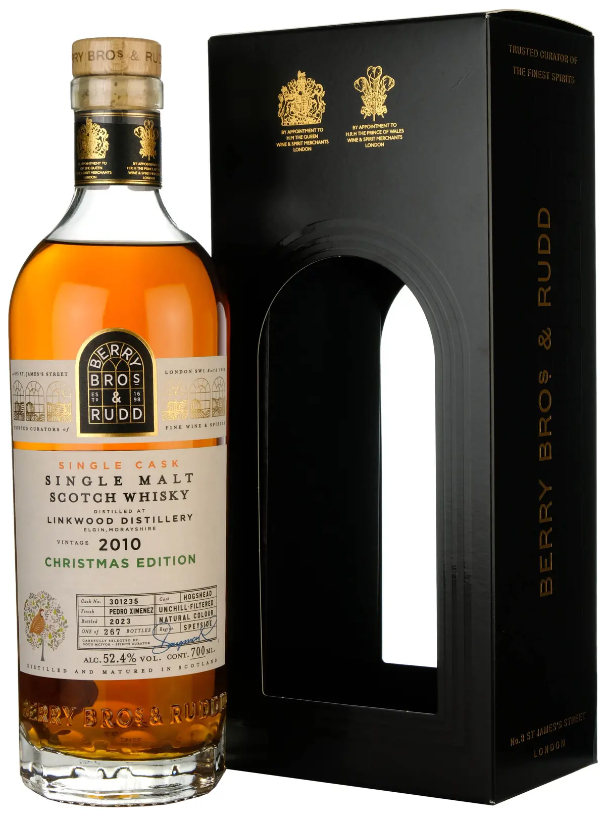 Linkwood 2010-2023 | 13 Year Old | Berry Bros & Rudd Single Cask 301235 | Christmas Edition 1
