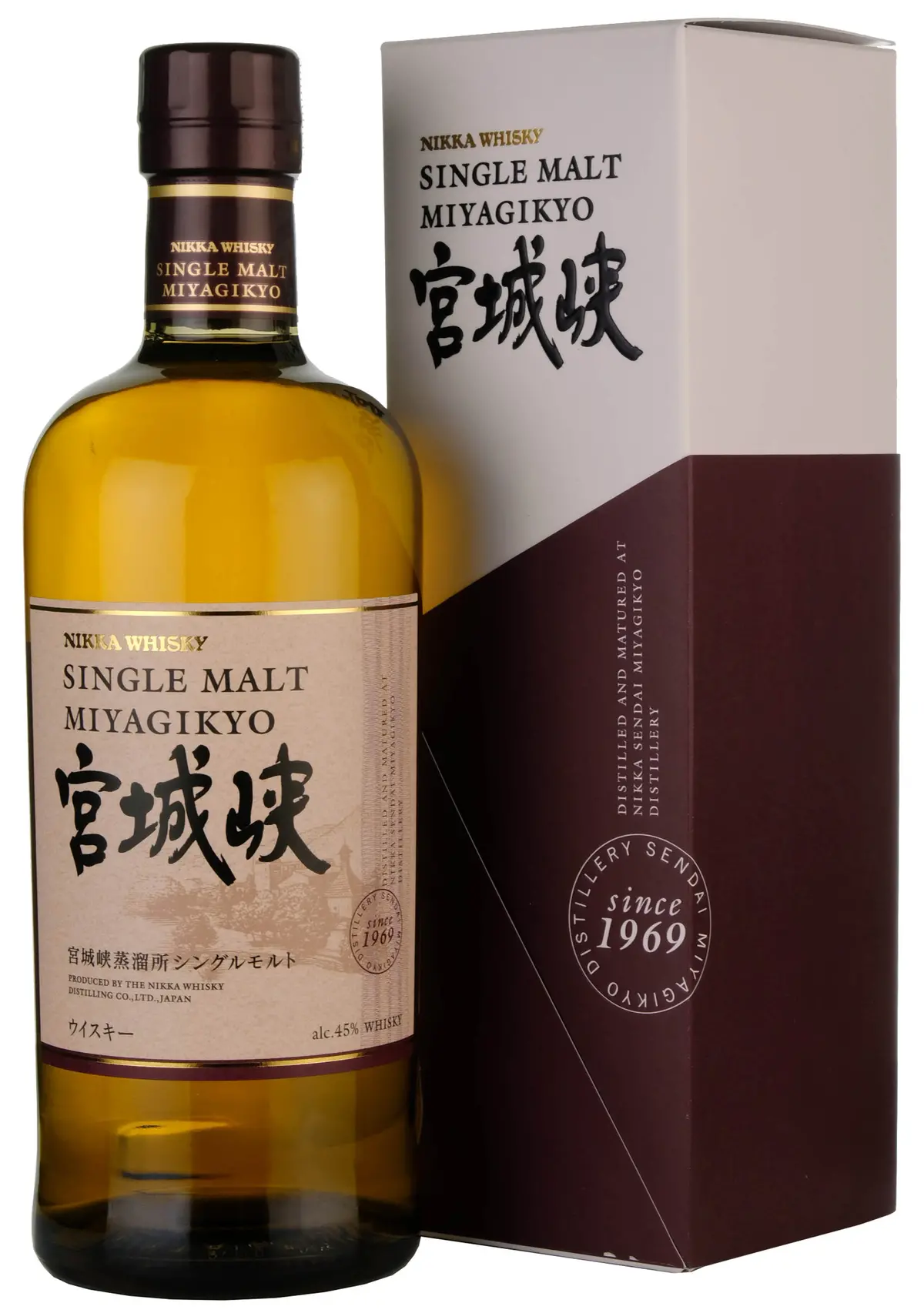 Nikka Miyagikyo Single Malt Japanese Whisky 1