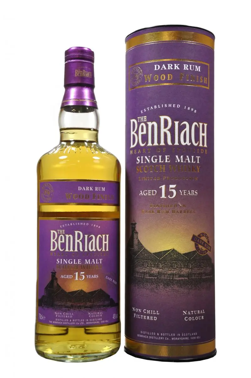 Benriach 15 Year Old | Dark Rum Wood Finish 1