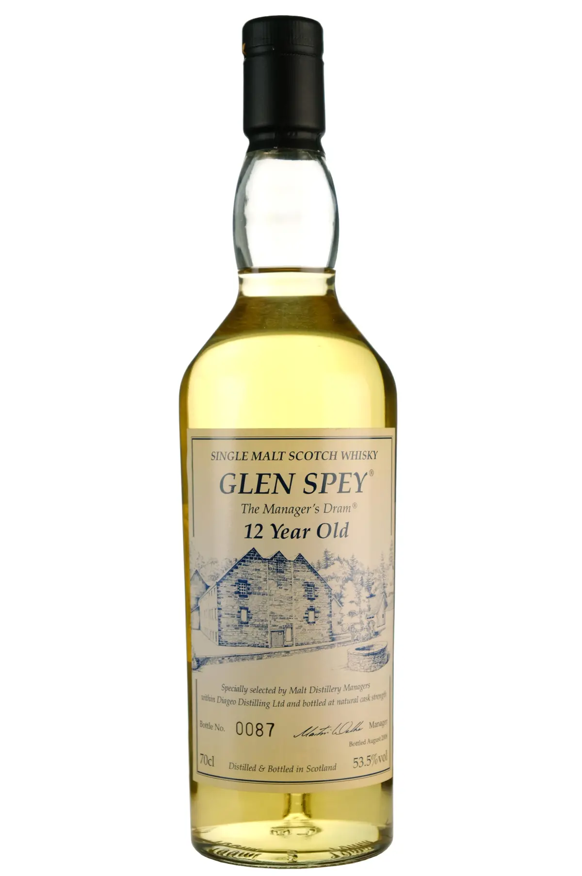 Glen Spey 12 Year Old The Manager's Dram 2008 Release 1