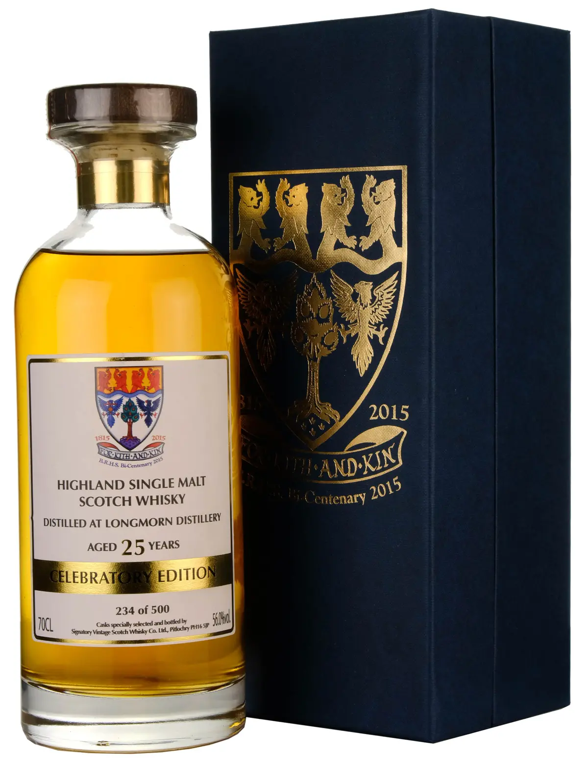 Longmorn 25 Year Old | Braemar Royal Highland Society Bi-Centenary 2015 1