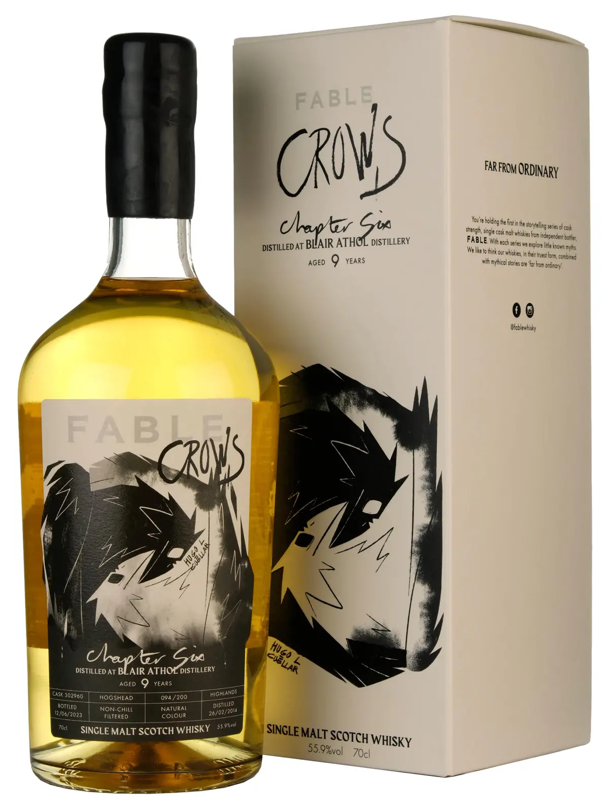 Blair Athol 2014-2023 | 9 Year Old Fable Chapter Six Crows Single Cask 302960 1