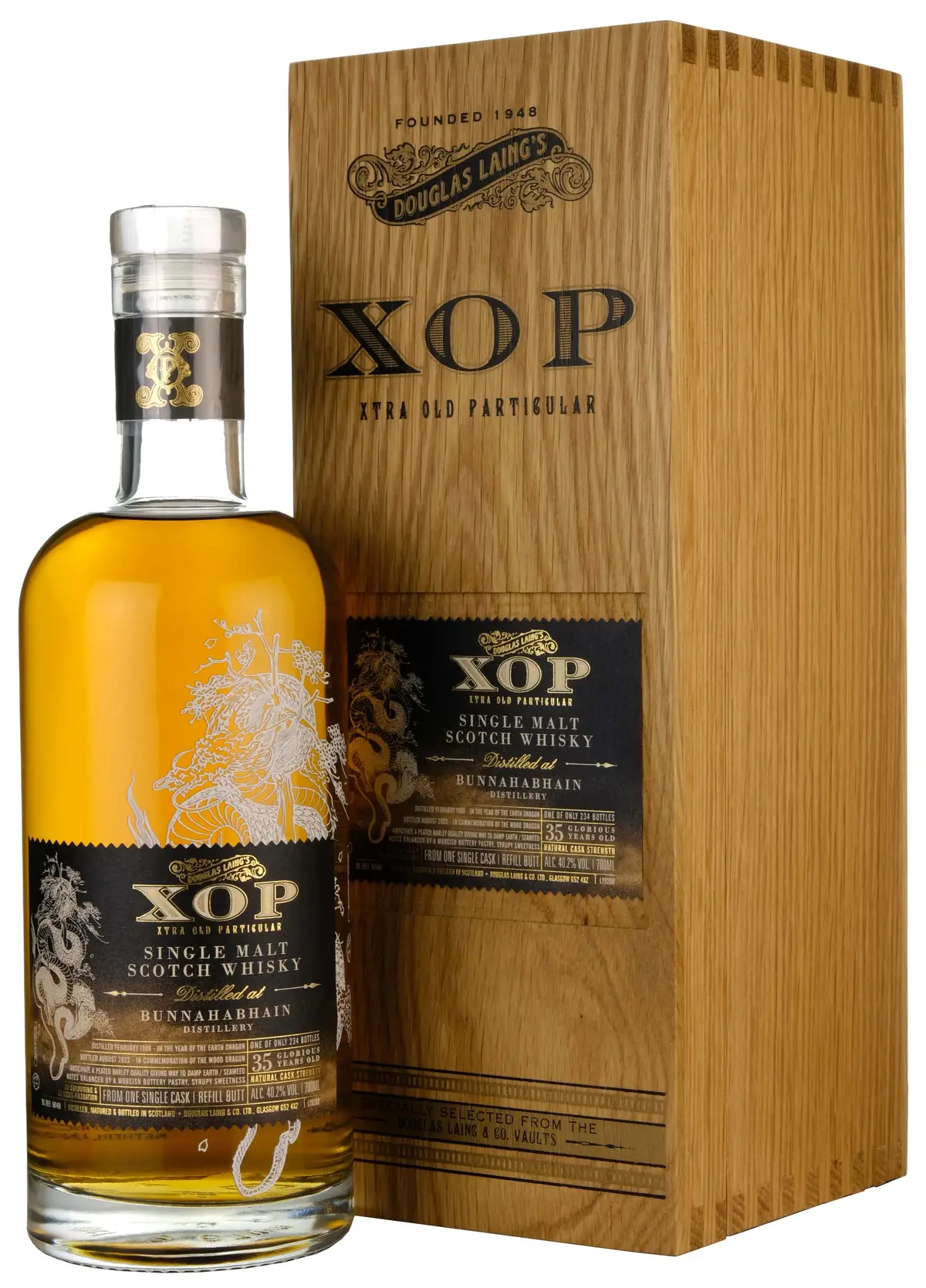 Bunnahabhain 1988-2023 | 35 Year Old Xop Single Cask Dl18148 | Year Of The Dragon 1
