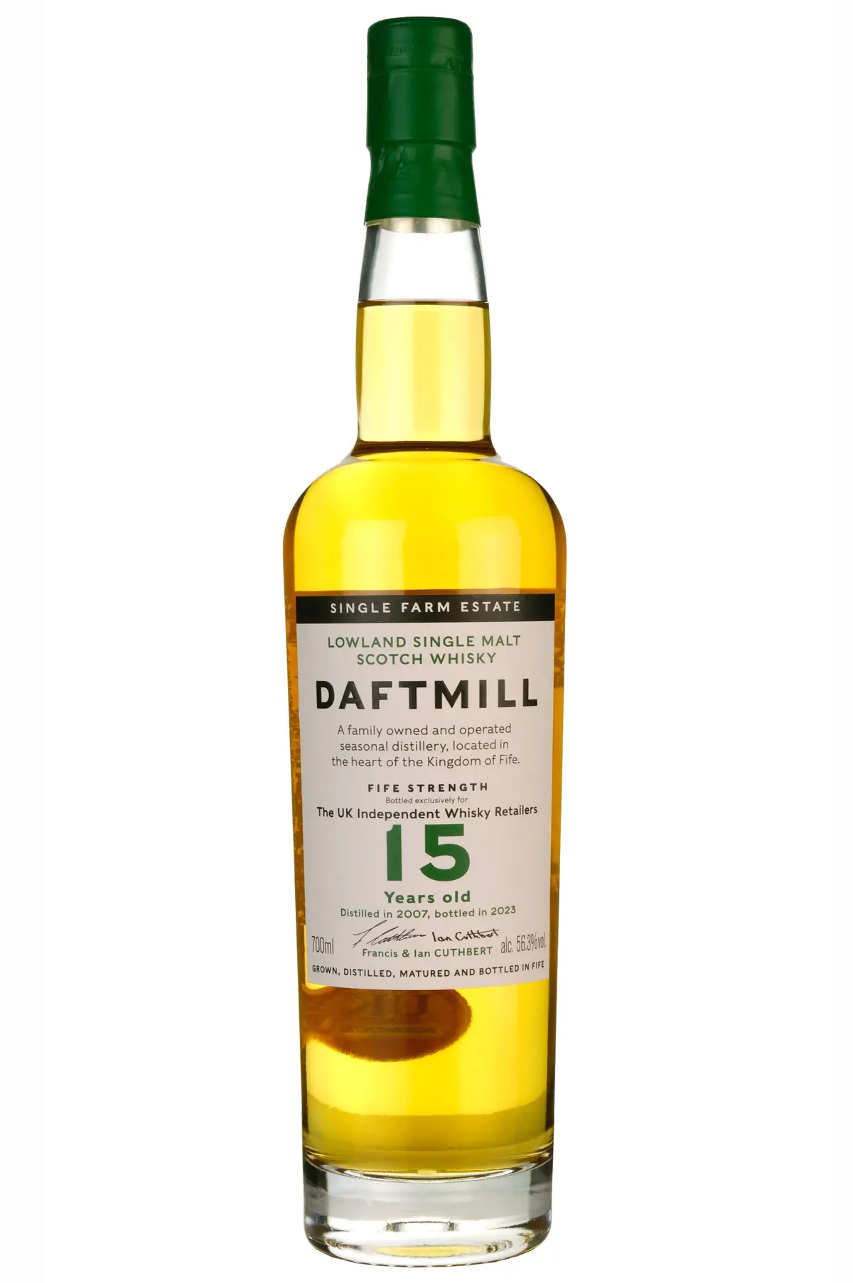 Daftmill 2007-2023 | 15 Year Old Fife Strength Uk Exclusive 1